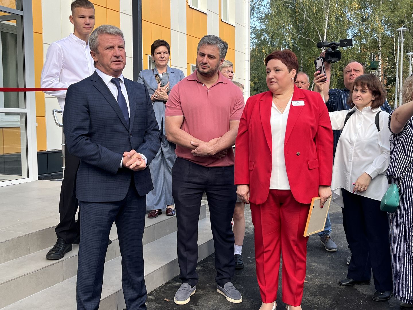 наро-фоминский городской округ, капитальный ремонт школ, день знаний , наро-фоминская первая школа,олег рожнов,