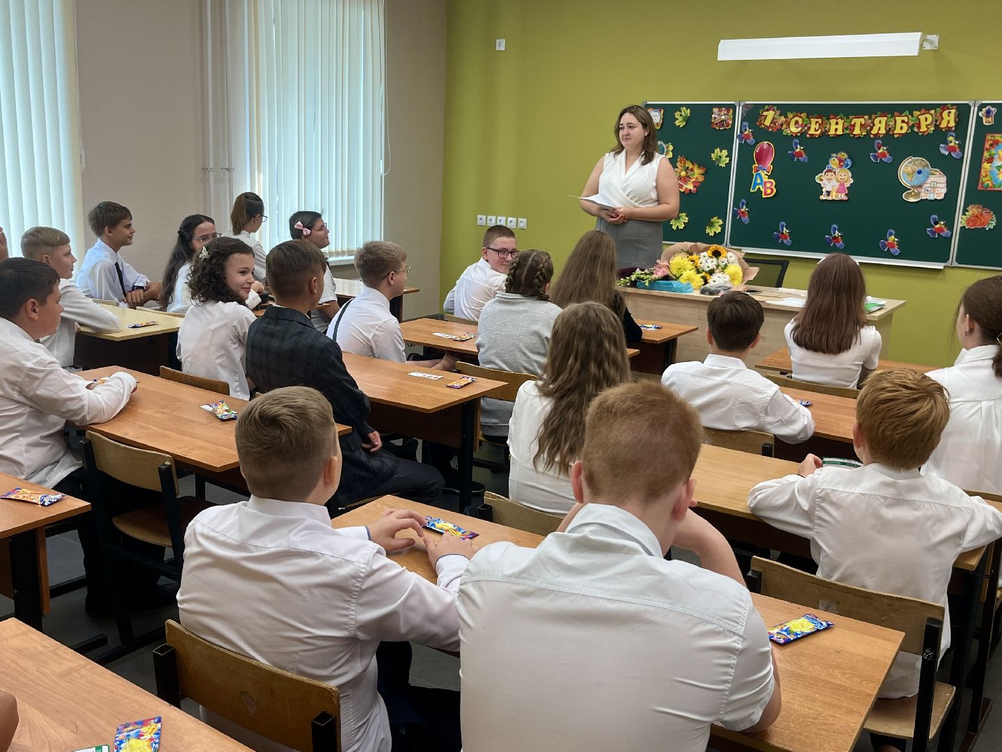 наро-фоминский городской округ, капитальный ремонт школ, день знаний , наро-фоминская первая школа,олег рожнов,