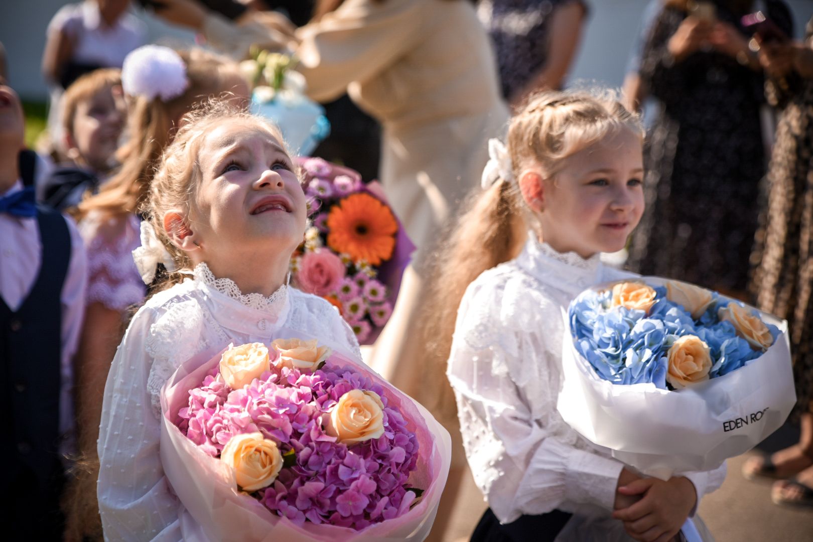 бронницы, день знаний в школе, 1 сентября , школа имени тимофеева в бронницах, дети,