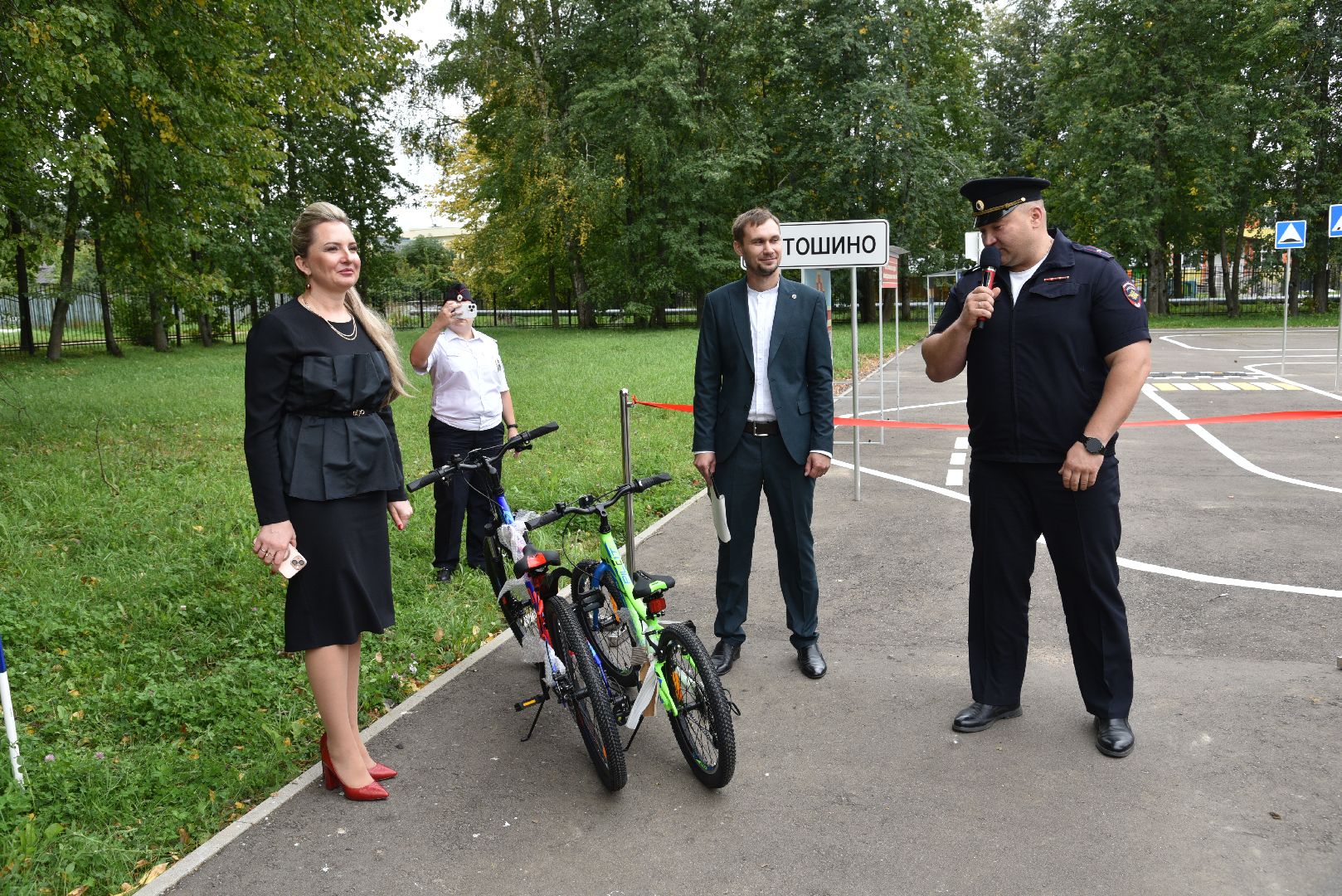 лотошино, лотошинская школа 1, автогородок, госавтоинспекция, дети, правила дорожного движения,