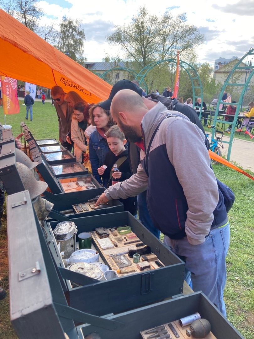 Солнечногорск, День Победы, 9 мая, выставка, поисковый отряд