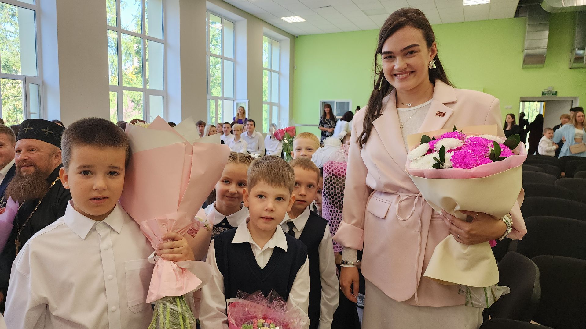 серпухов, подмосковье, открытие школы, 1 сентября,