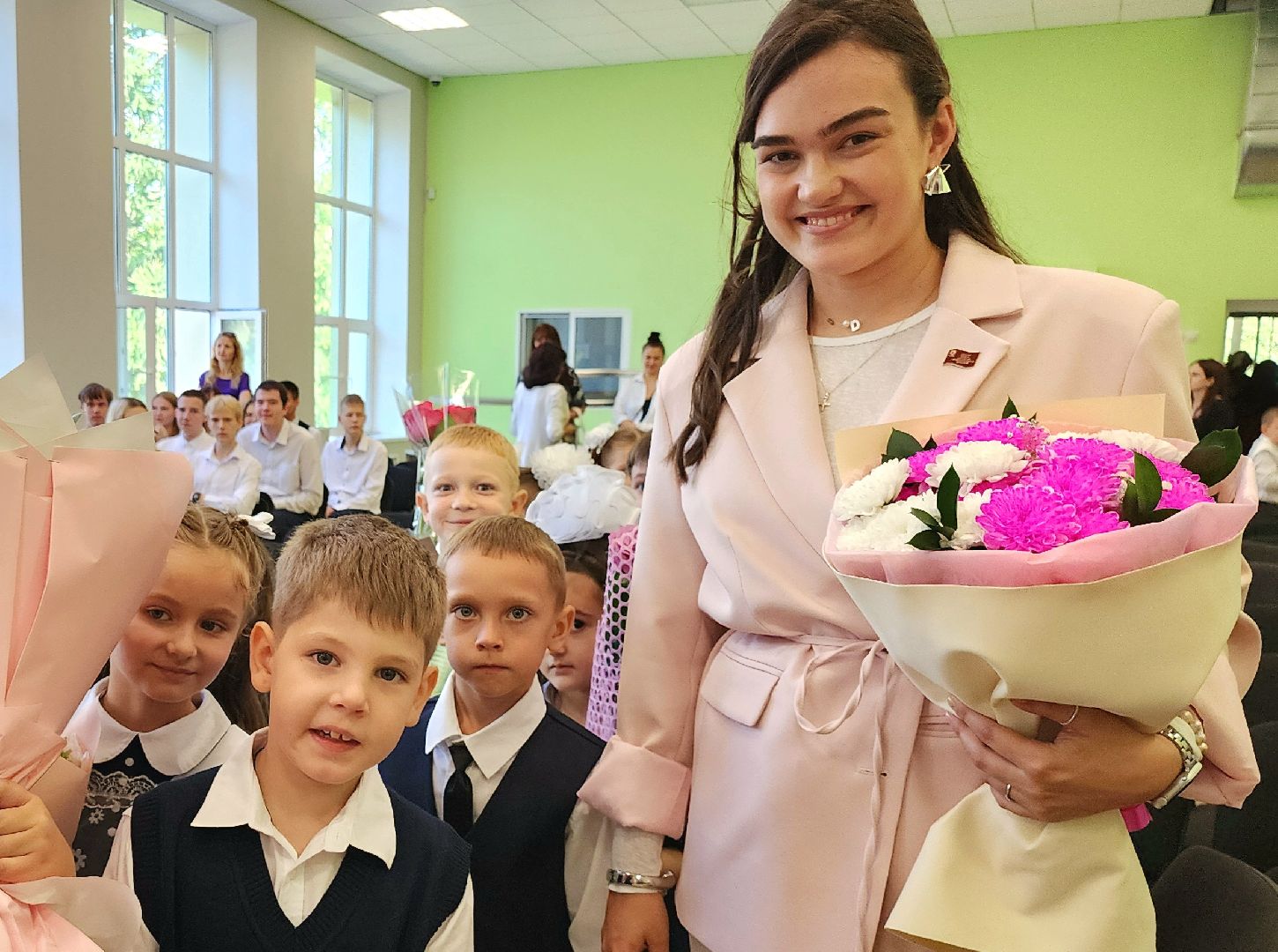 серпухов, подмосковье, открытие школы, 1 сентября,