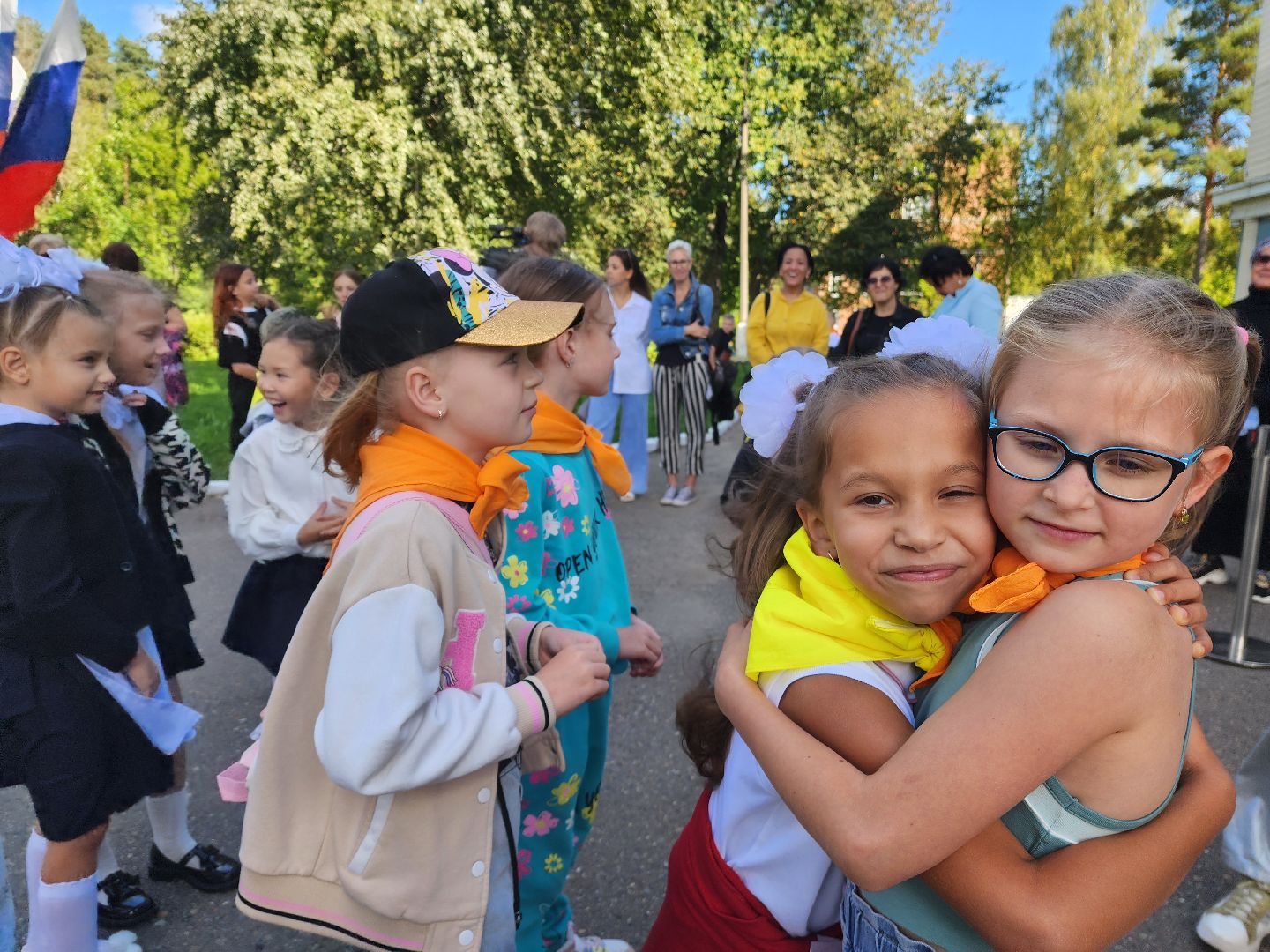 красноармейск, городской округ пушкинский, день знаний, первоклассники,