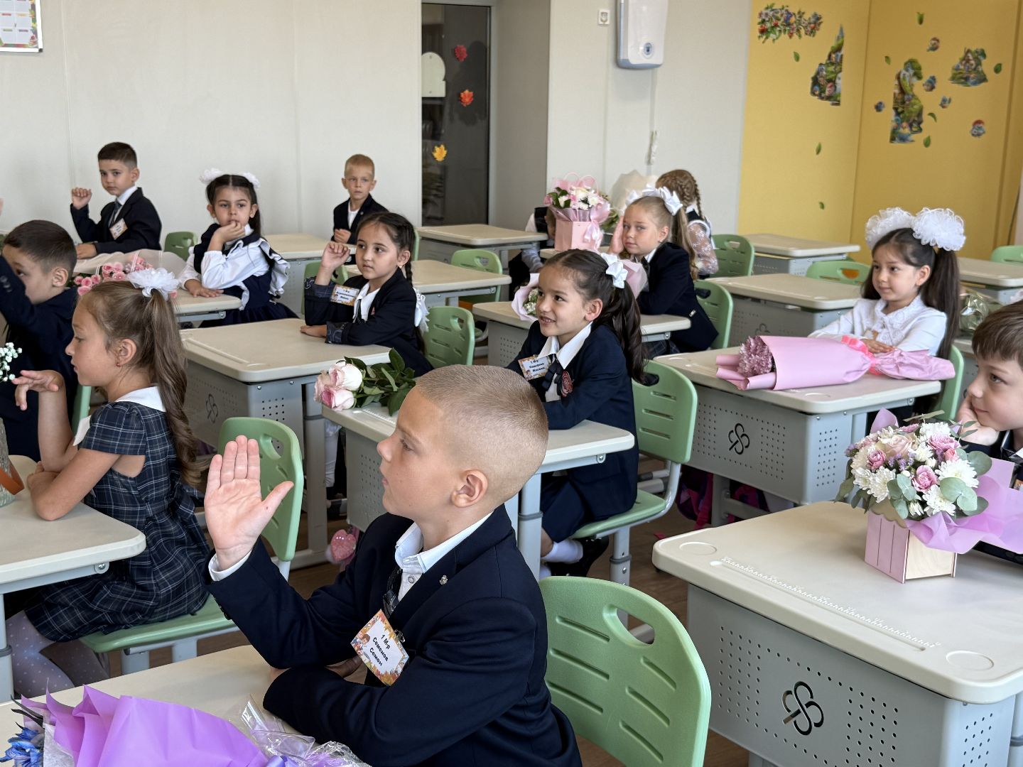 котельники парк, первоклассники подмосковья, школа, 1 сентября, День знаний,