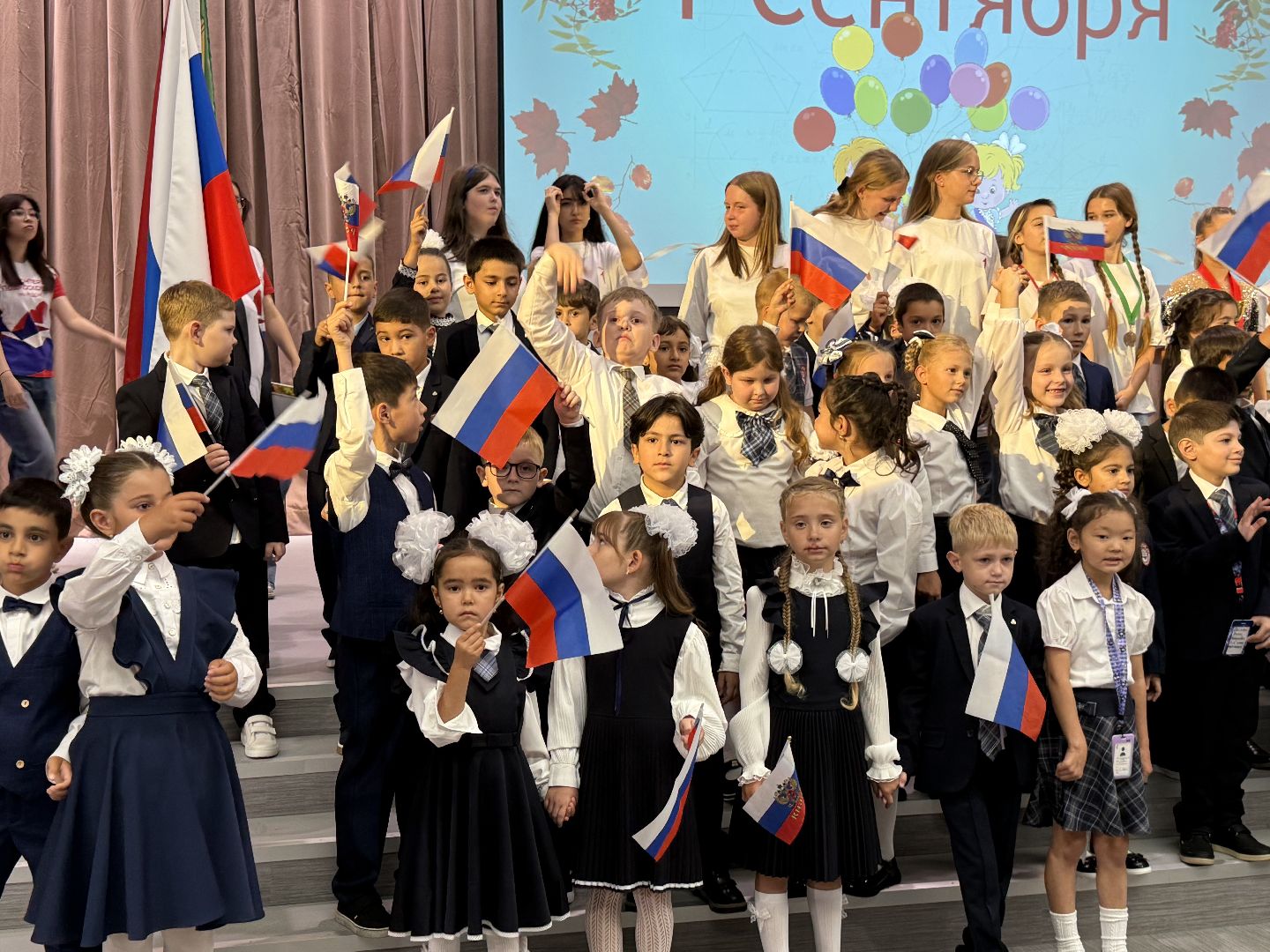 котельники парк, первоклассники подмосковья, школа, 1 сентября, День знаний,