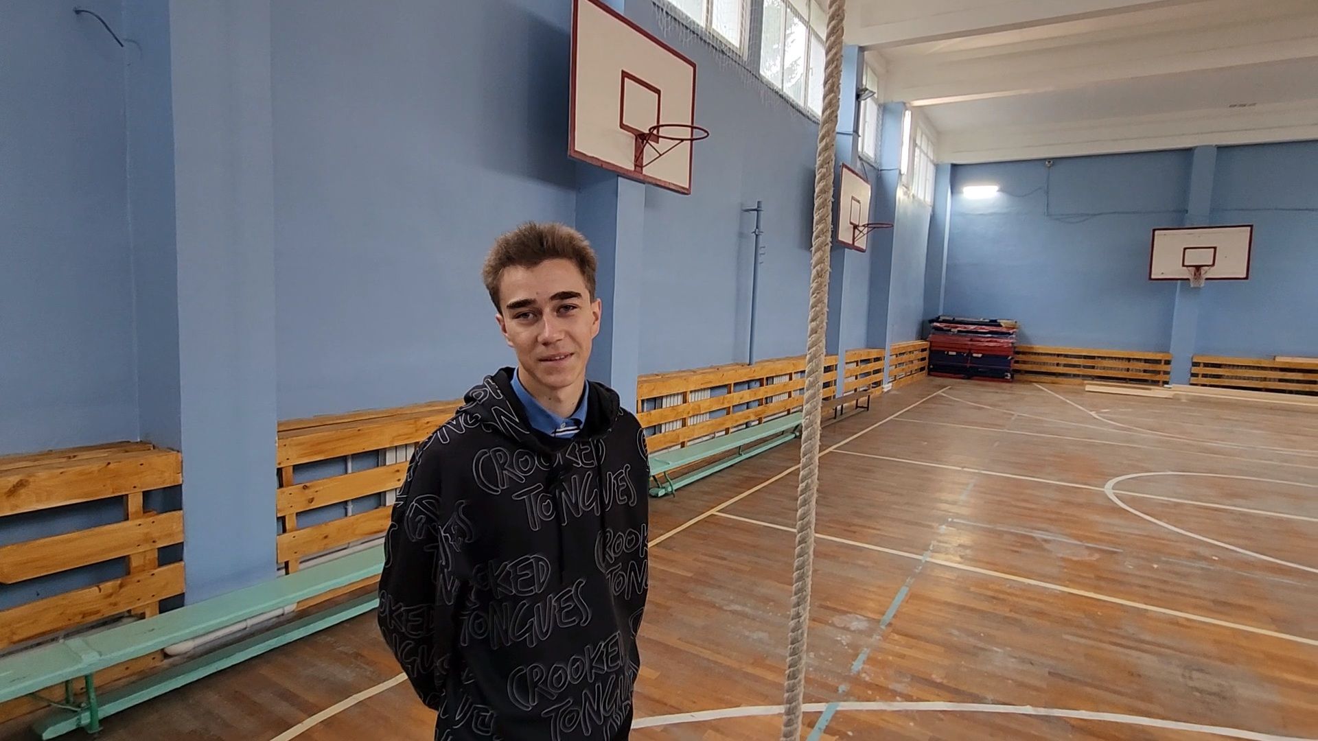 чехов, улица мира 7а, гимназия 7, новый учитель физкультуры , молодой педагог , Кирилл Ротастиков, биография, поддержка молодых учителей , директор гимназии елена рубцова,наставничество,