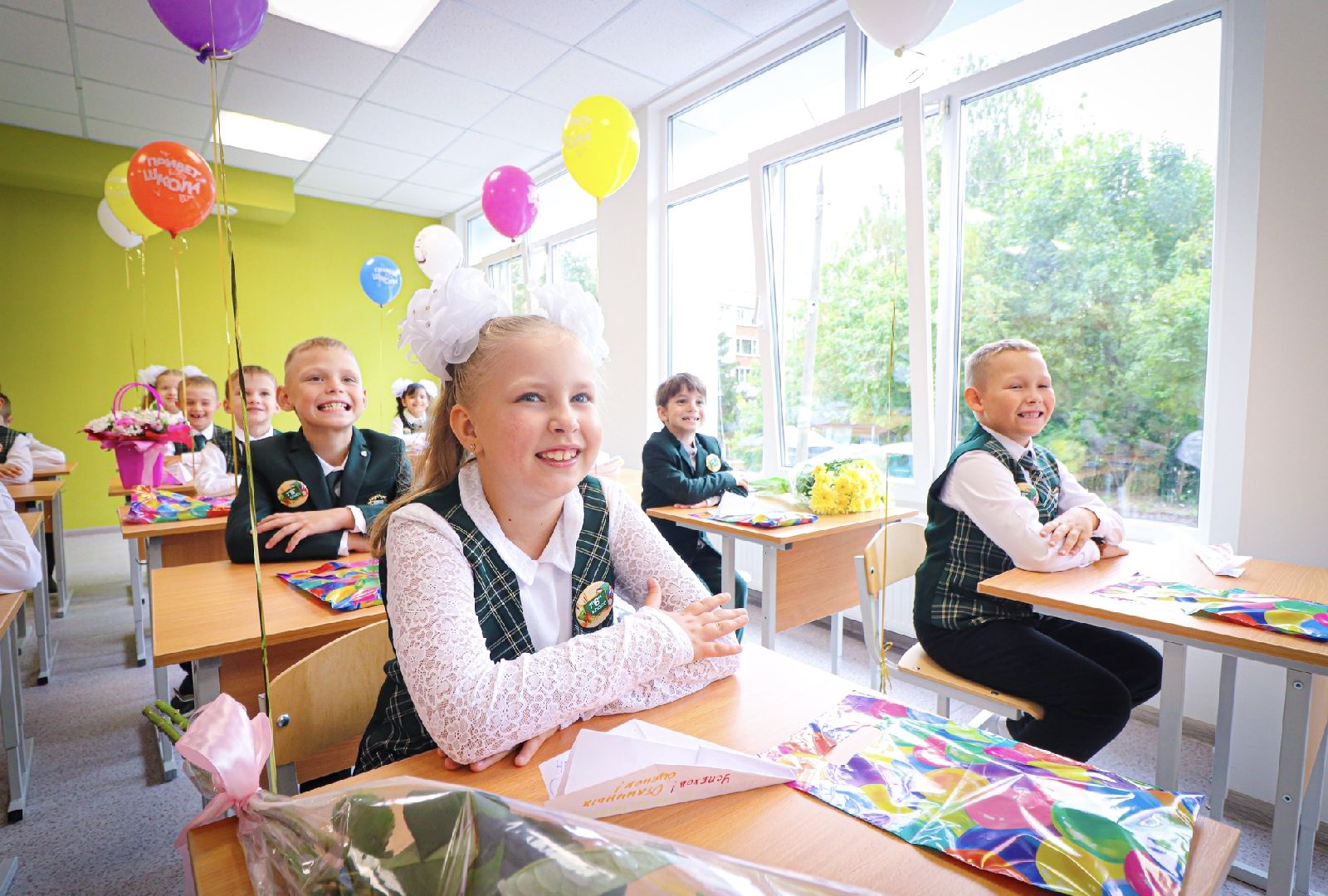 клин, дети, день знаний,  образование,