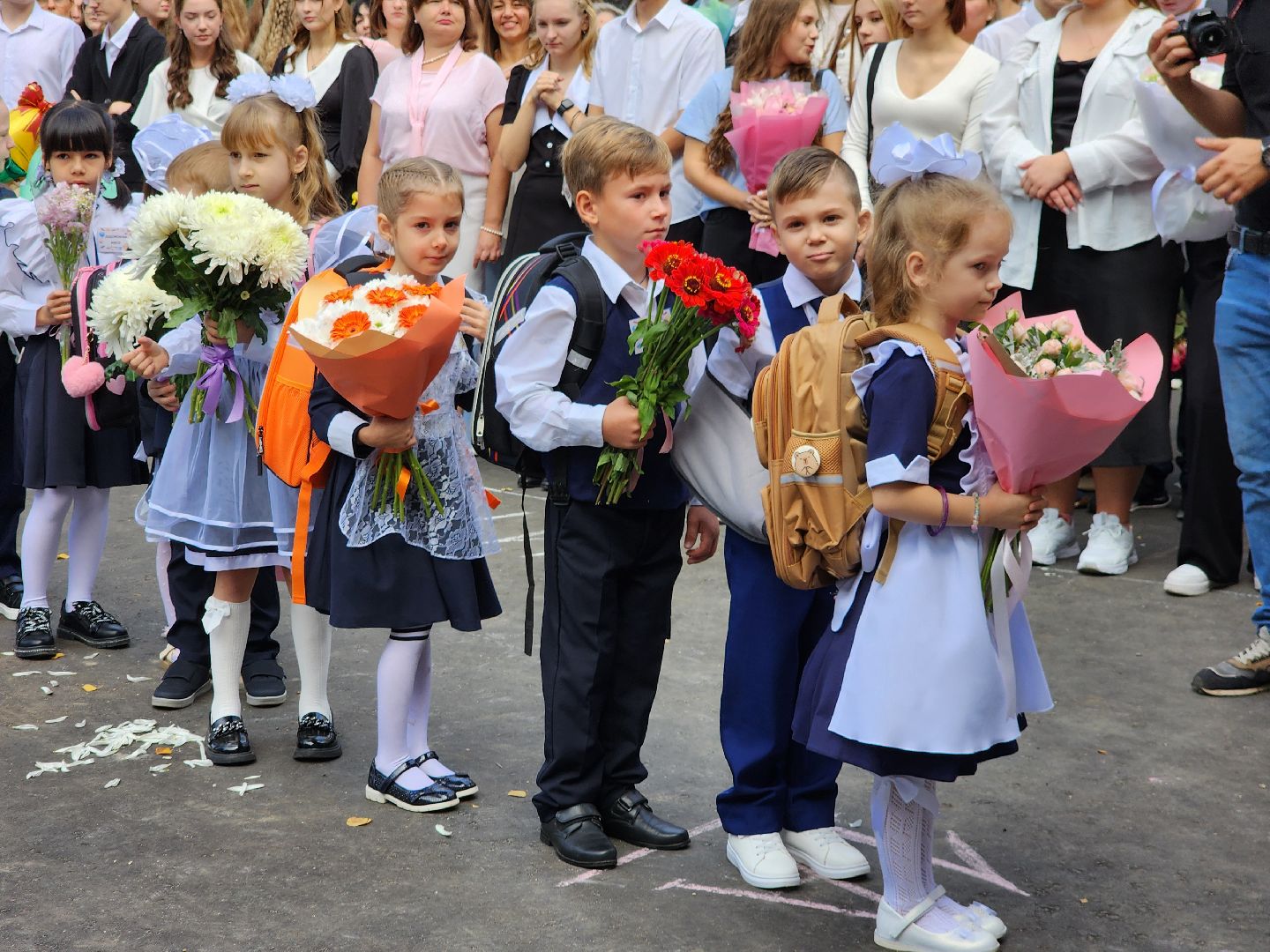 фрязино, 1 сентября, первоклассники подмосковья, капитальный ремонт школы,