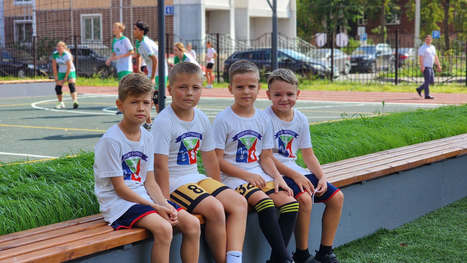 образование, школа, спортивное ядро, школьный стадион, лосино-петровский,