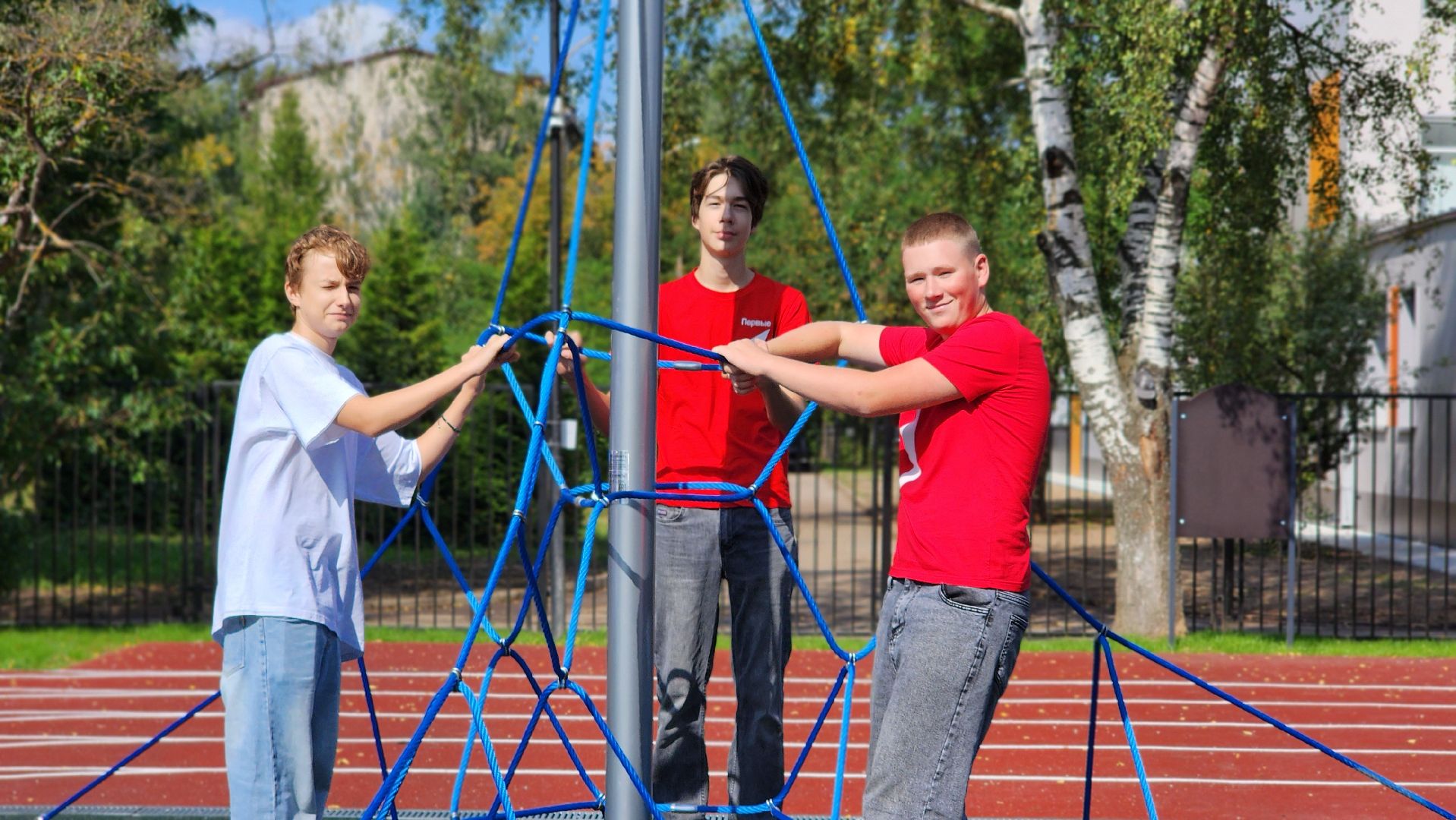 образование, школа, спортивное ядро, школьный стадион, лосино-петровский,