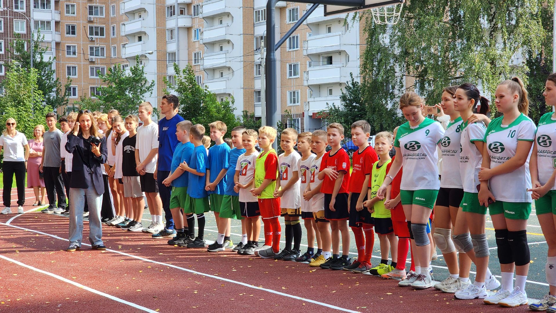 образование, школа, спортивное ядро, школьный стадион, лосино-петровский,