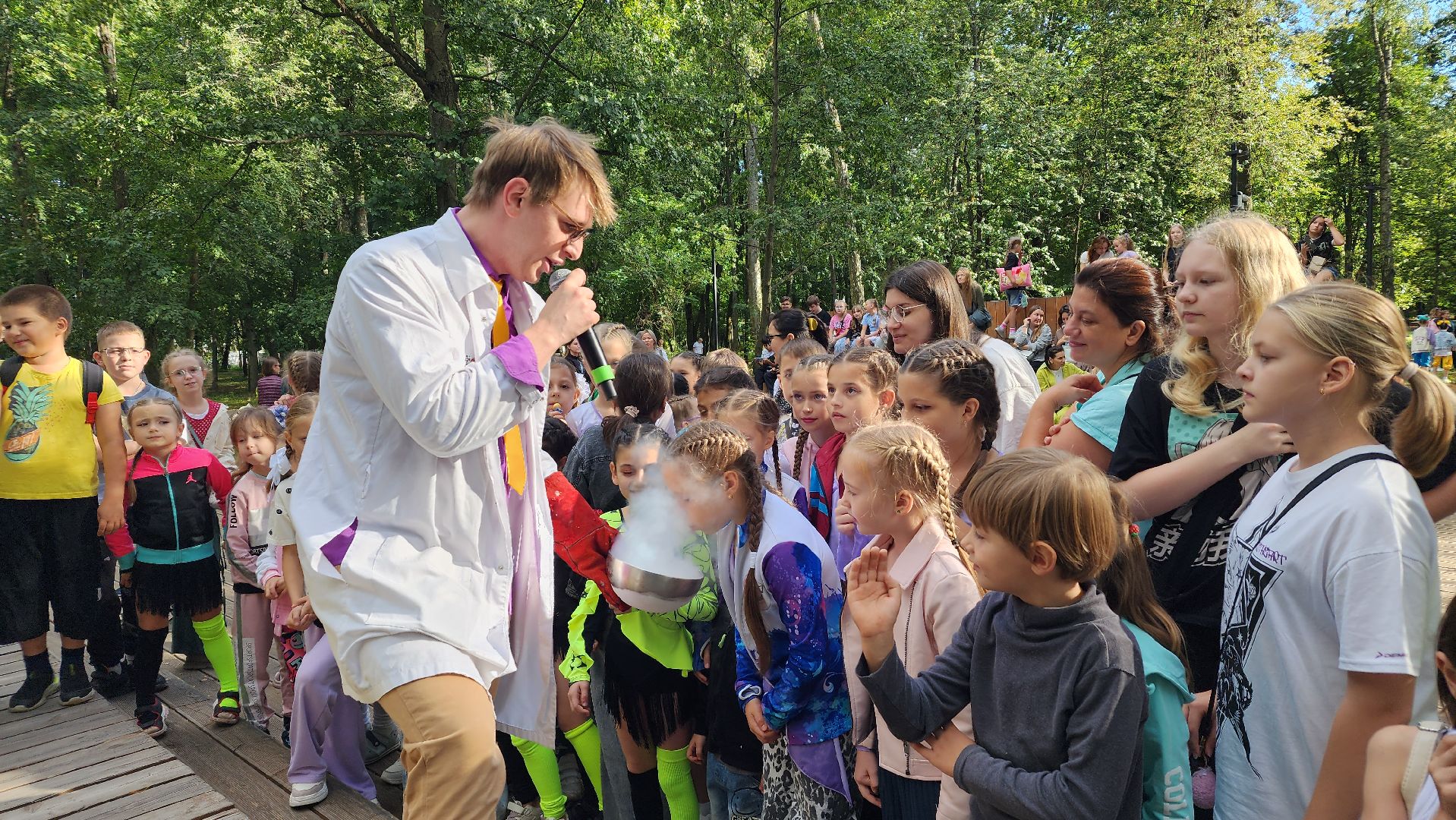 день знаний, праздник,  парк, лосино-петровский,