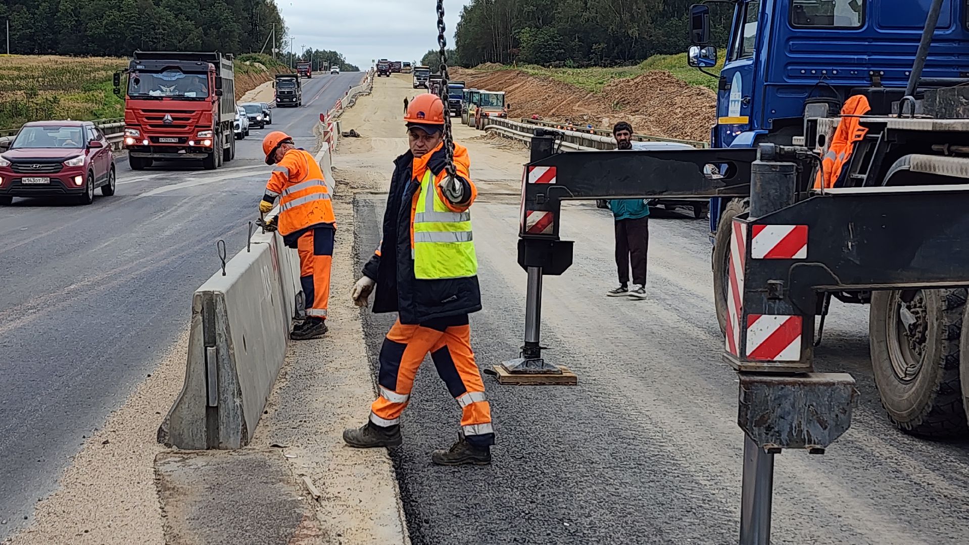 м-9, балтия, ремонт дороги, волоколамск,