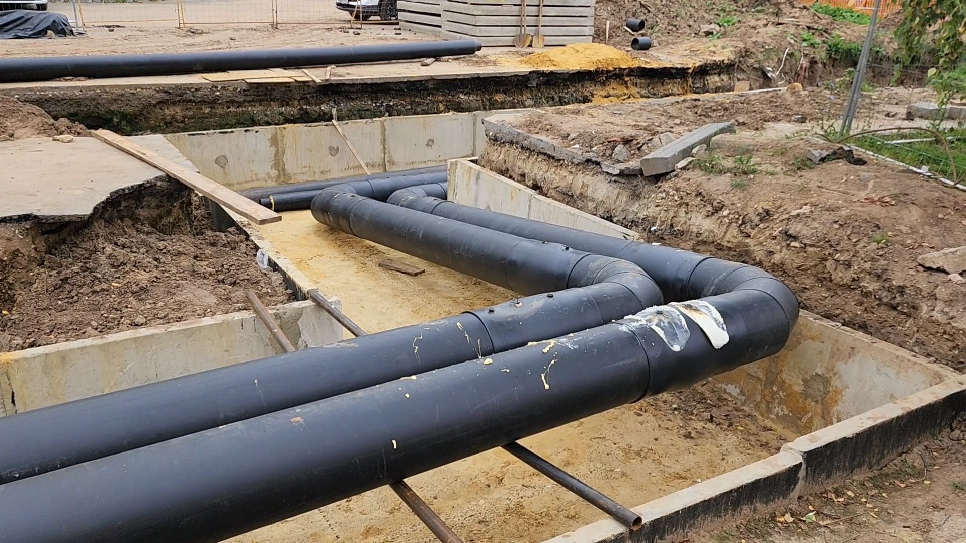 бронницы, строительство теплосетей в бронницах, жкх,