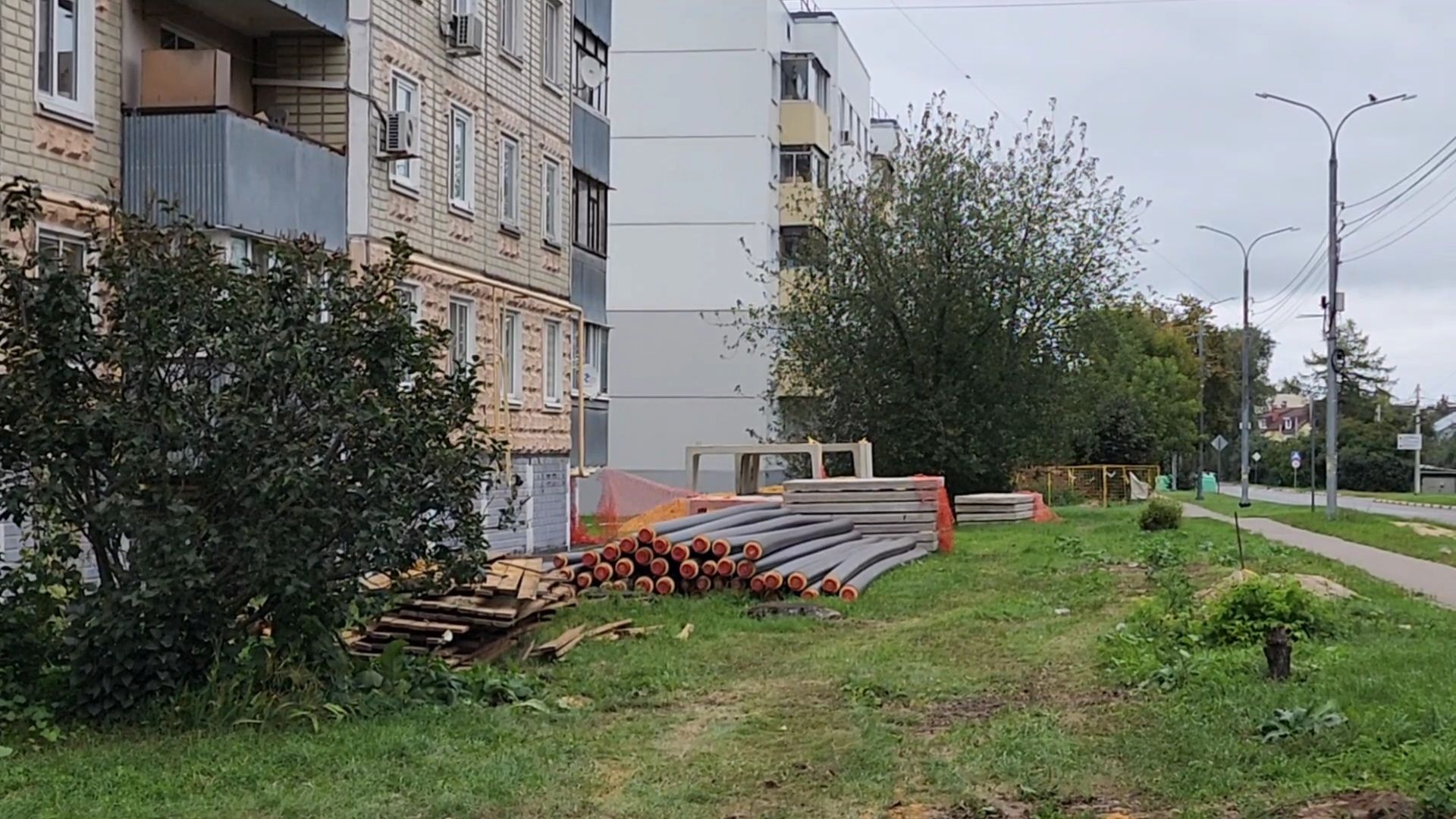 бронницы, строительство теплосетей в бронницах, жкх,