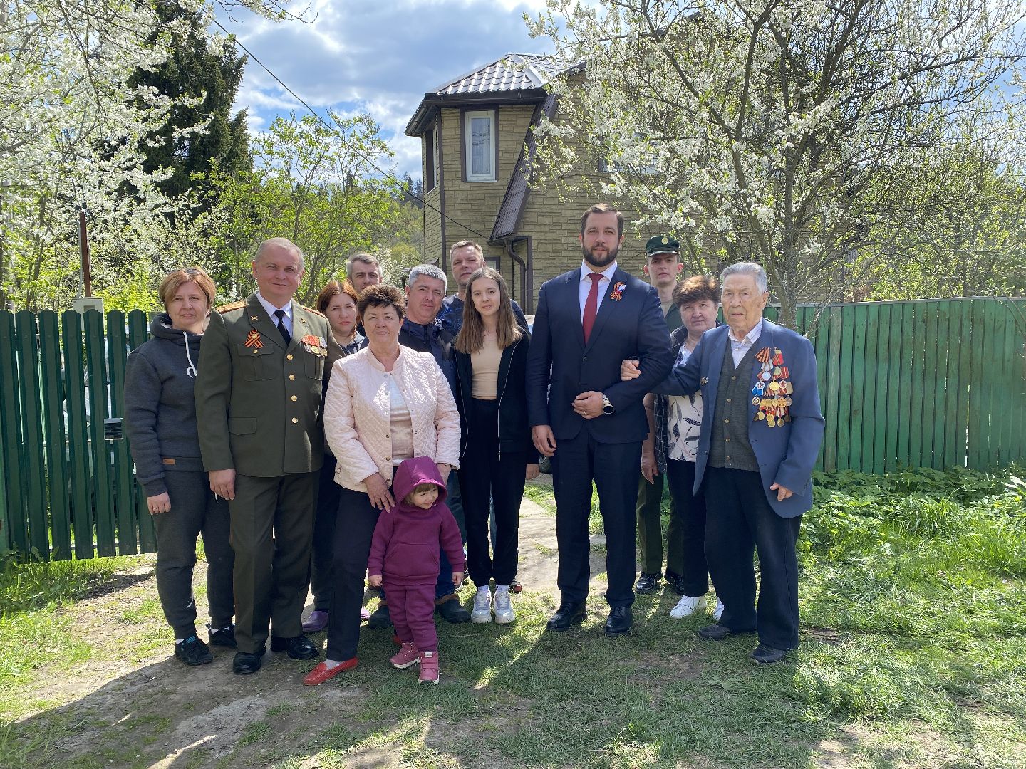 Чехов, День победы, губернатор, подарок, ветеран