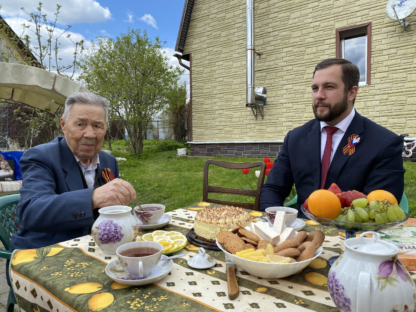Чехов, День победы, губернатор, подарок, ветеран