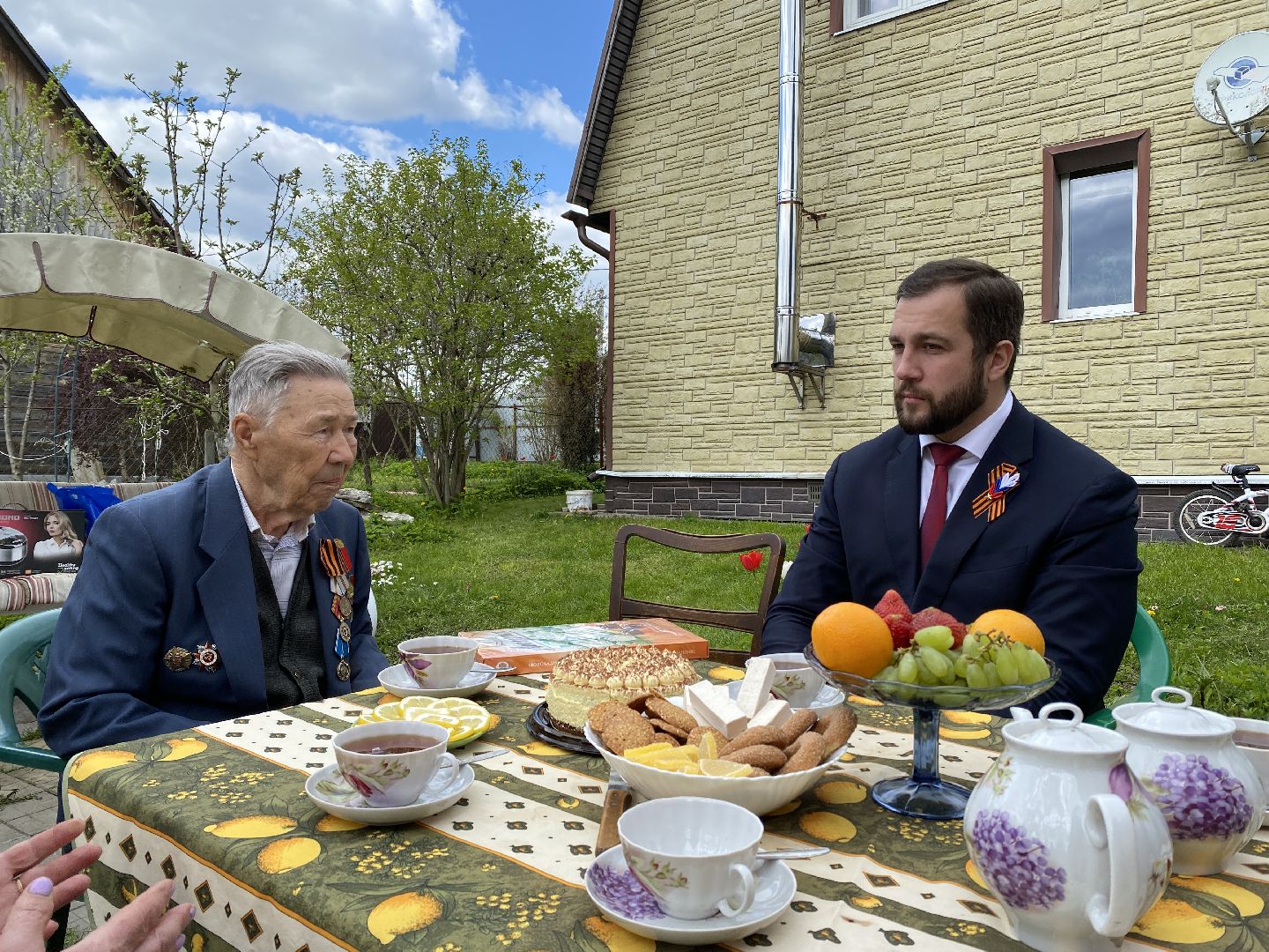 Чехов, День победы, губернатор, подарок, ветеран