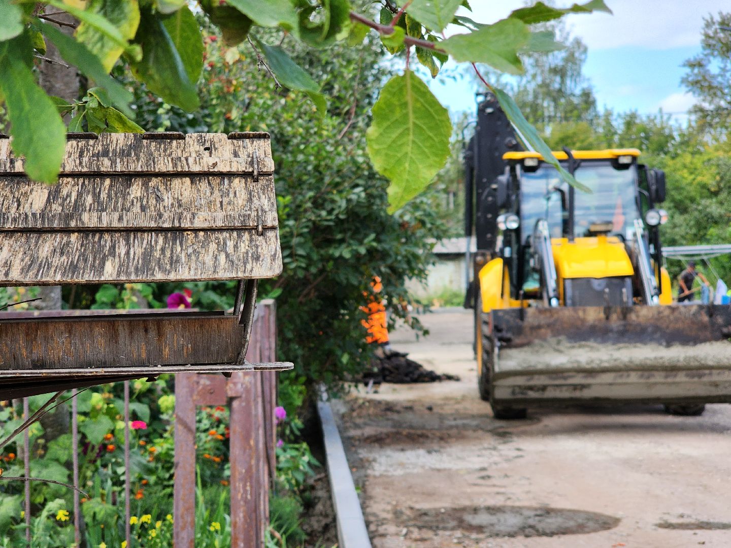 благоустройство дворовых территорий, комплексное благоустройство, дворовая территория, рабочий поселок обухово, богородский городской округ,