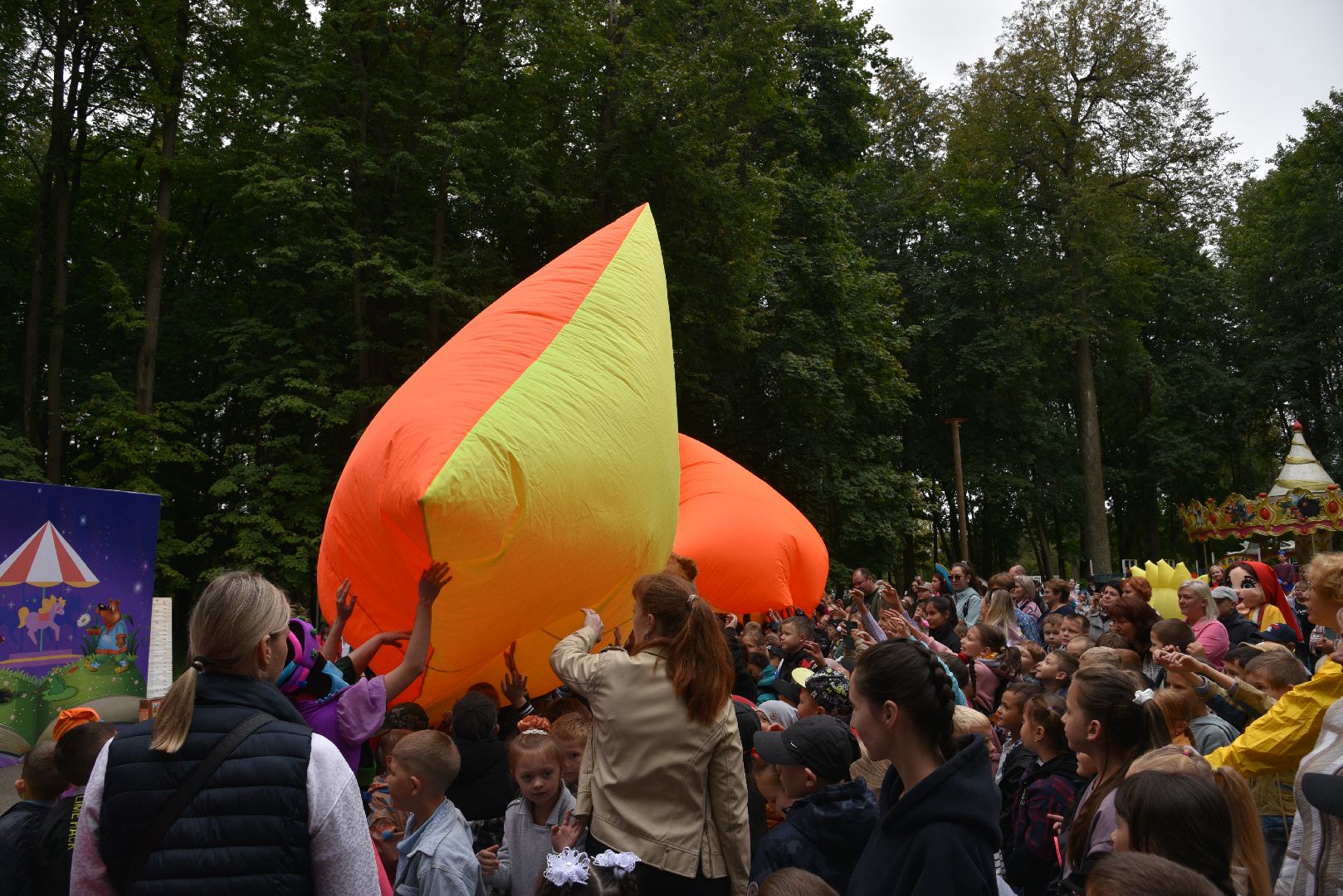 лотошино, лотошинский парк, фестиваль народного творчества, дети,