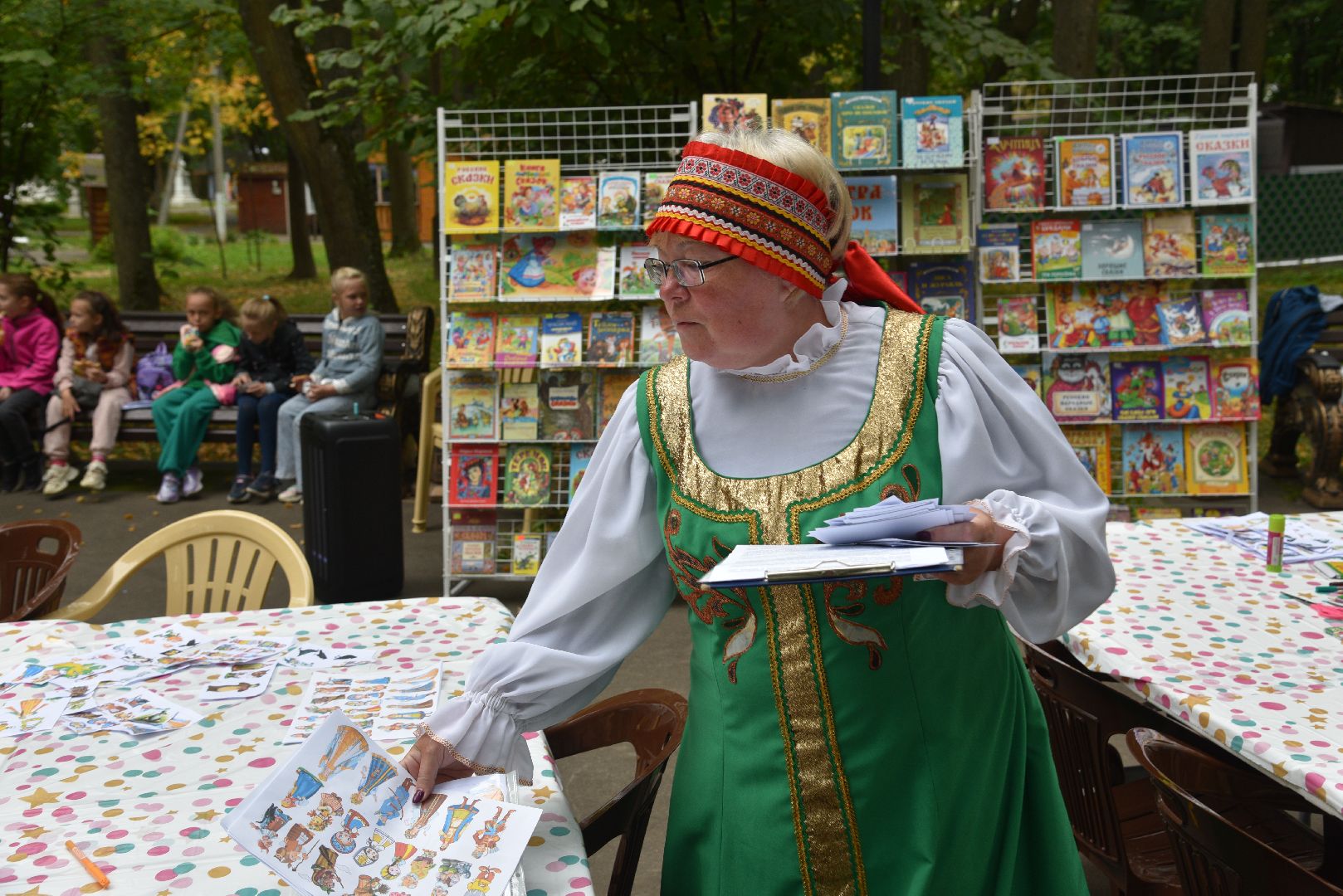 лотошино, лотошинский парк, фестиваль народного творчества, дети,