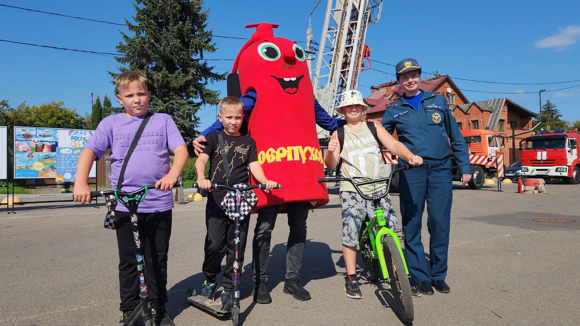 серпухов, подмосковье, 35 лет мчс,