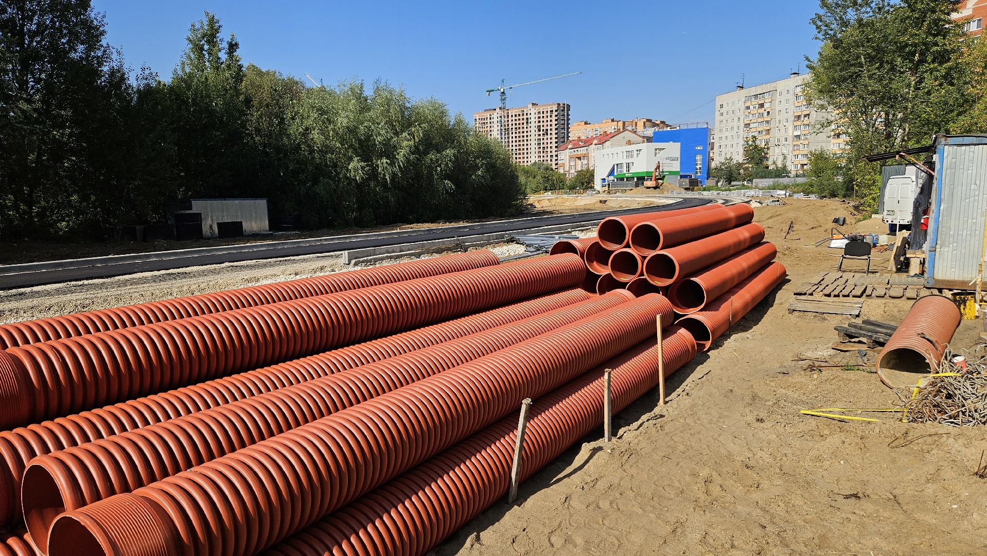 дорога, строительство, жуковский,