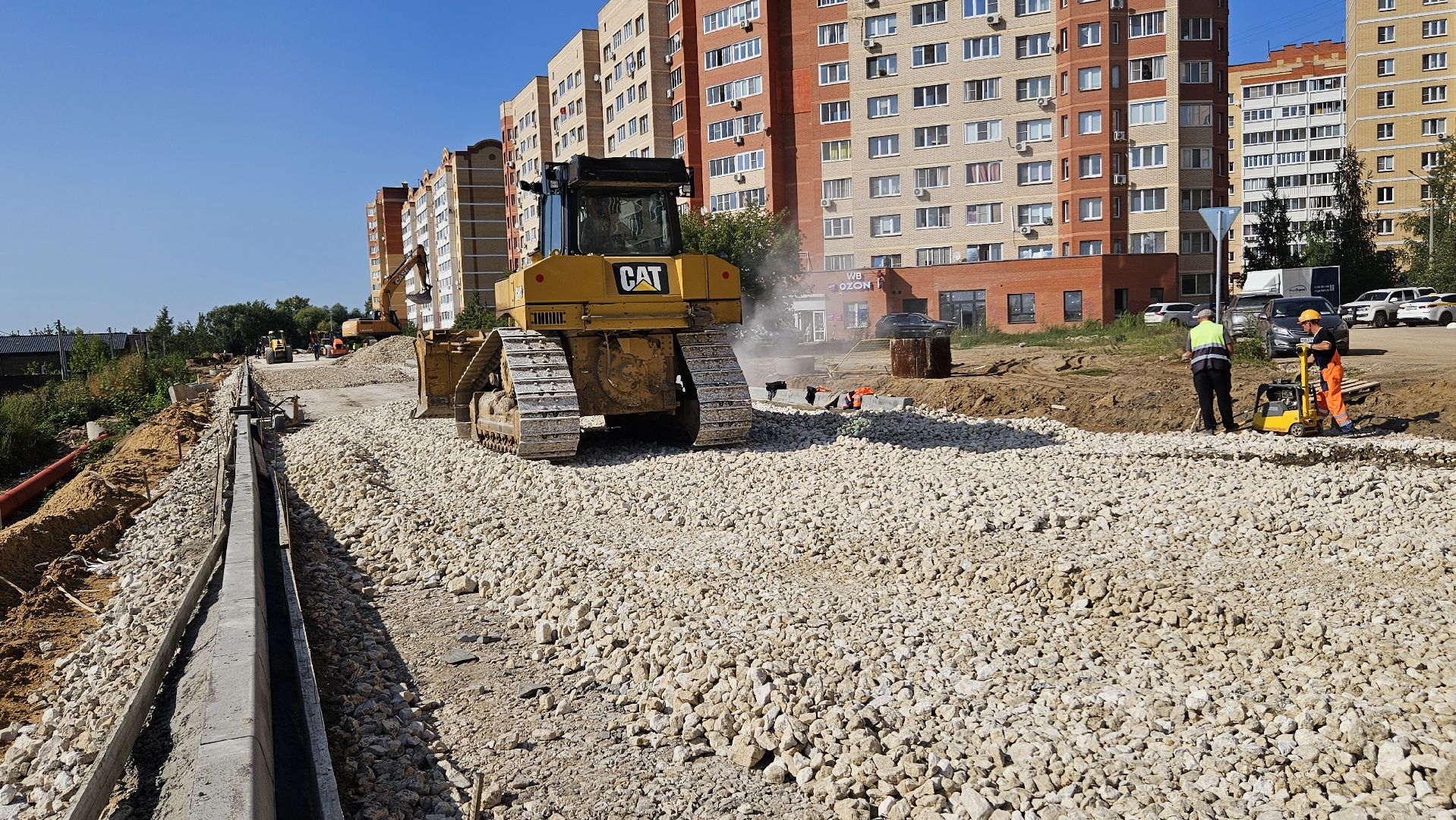 дорога, строительство, жуковский,