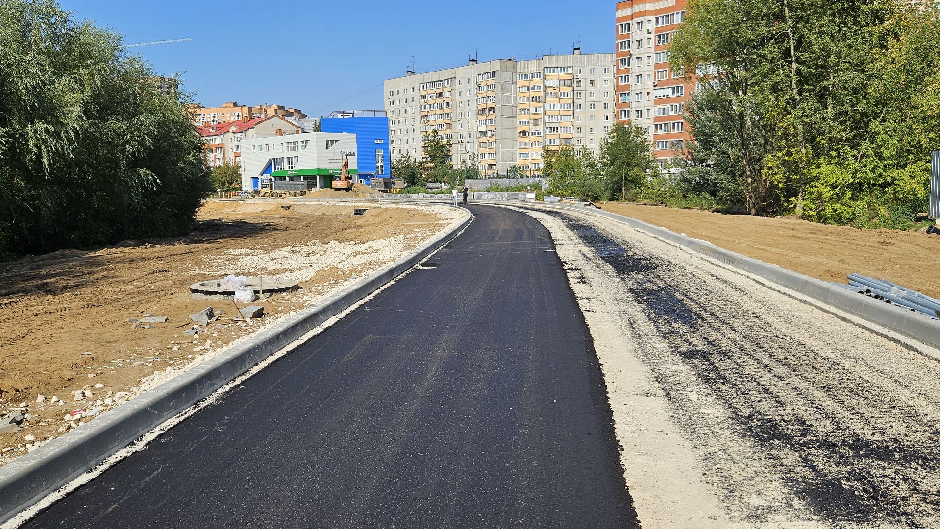 дорога, строительство, жуковский,