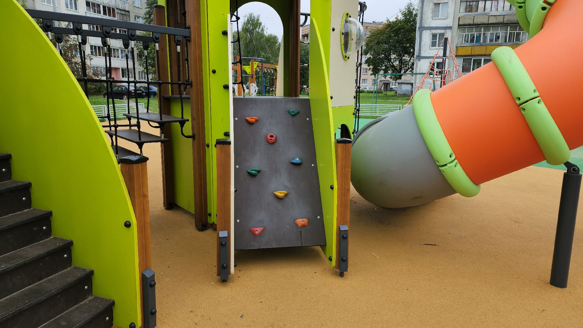 щёлково, губернаторская детская площадка, новая детская площадка, фряново,