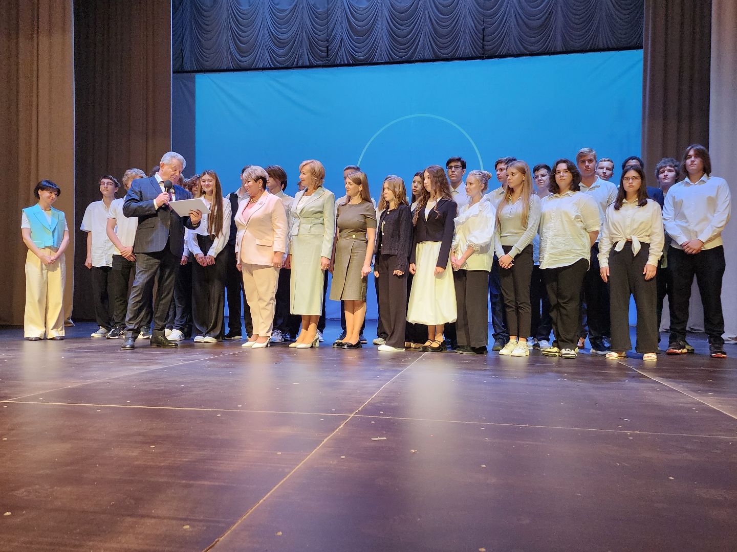 фрязино, технопарк, инженерный класс, школьники, вручение сертификата,