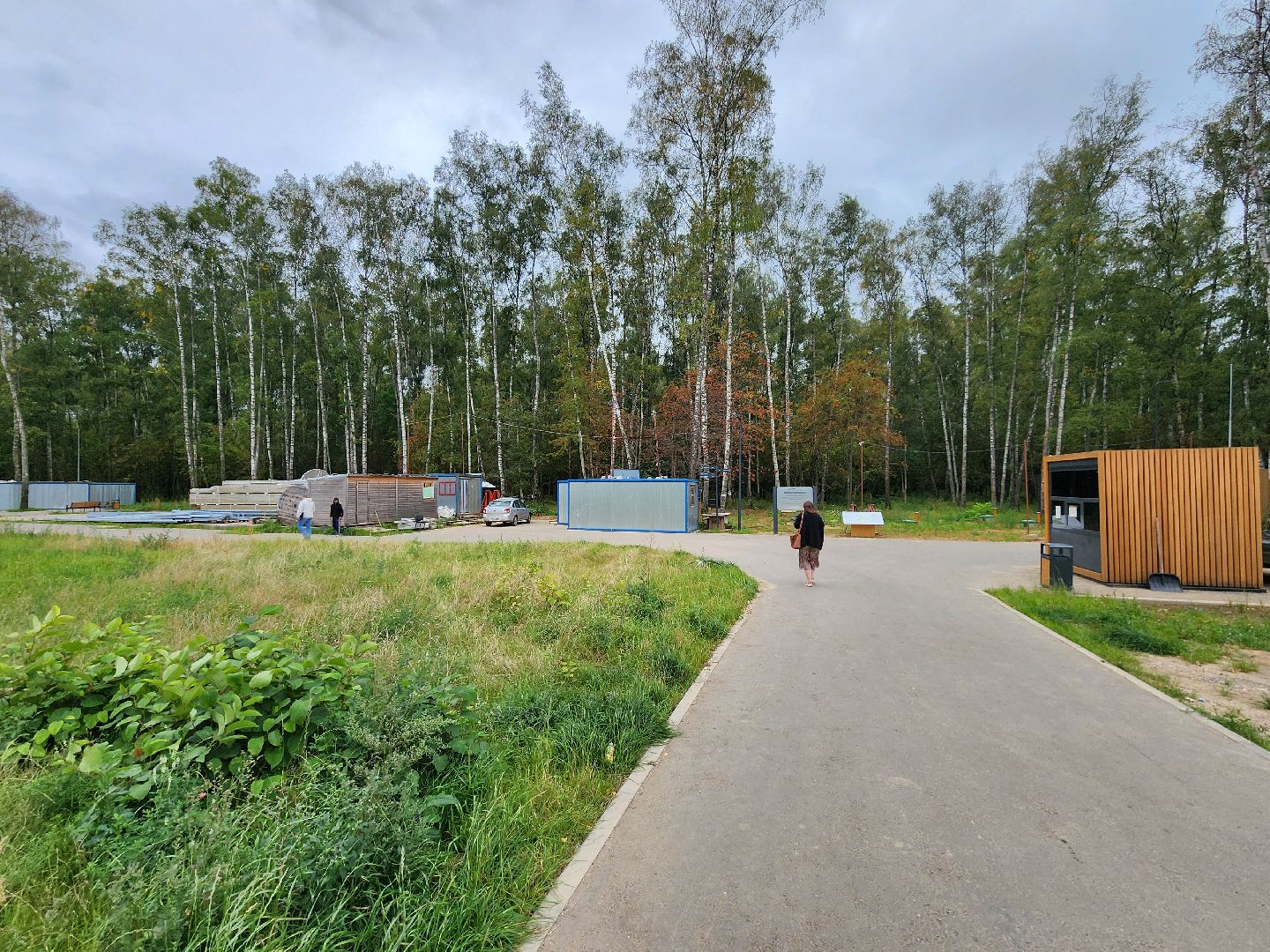 чехов, микрорайон губернский, улица уездная, лесопарк, благоустройство , строительство, проверка, депутат госдумы александр коган, инспекция, комиссия, заместитель главы округа александр ротнов, встреча с жителями , обращения граждан,госпрограмма московской области, формирование комфортной городской среды,