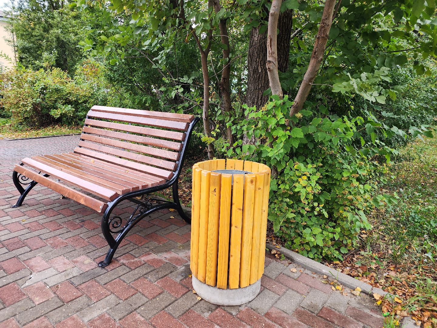 фрязино, новые лавочки, аллея, благоустройство,