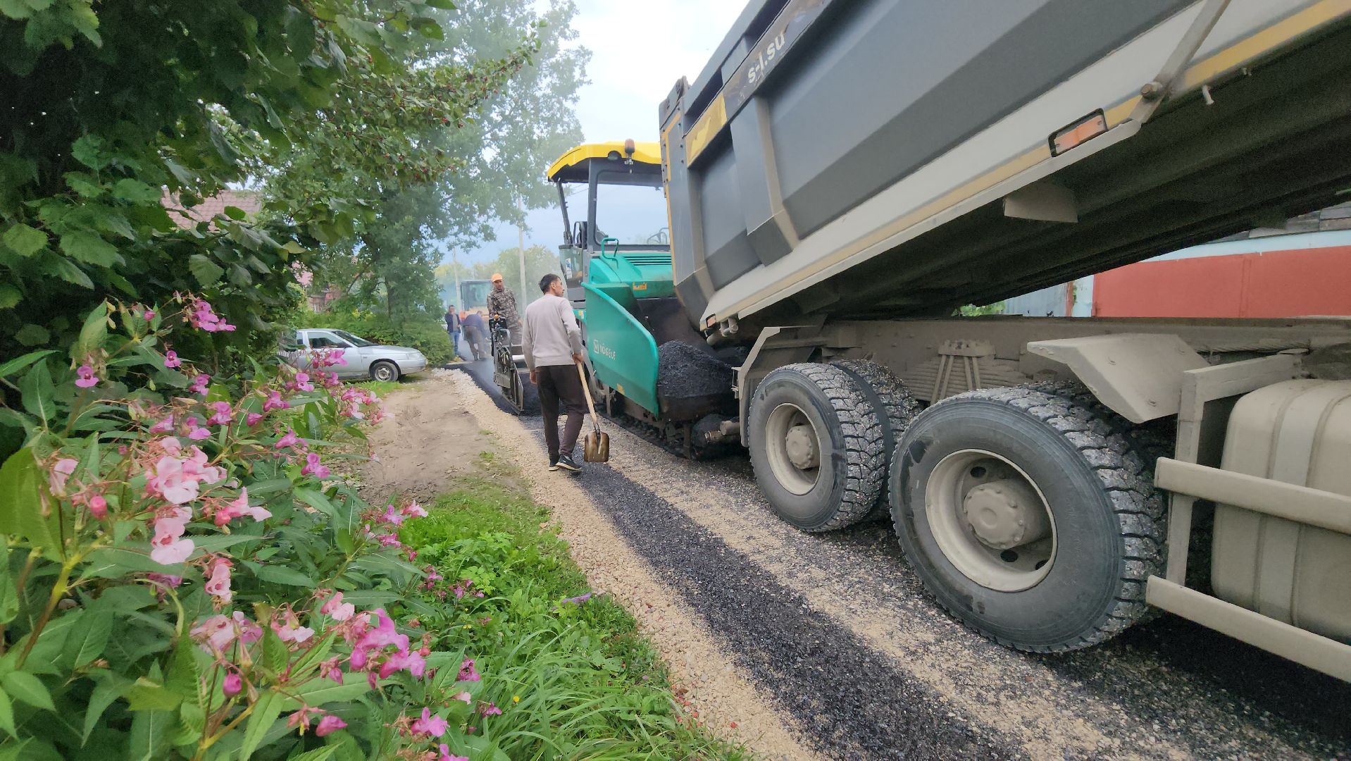 серпухов, улица малая катанинная, новая дорога, благоустройство в серпухове,