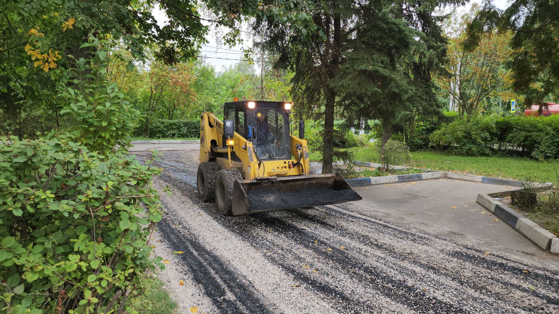 благоустройство, ремонт дорог, асфальтирование дворов, дворы, кашира, дороги,
