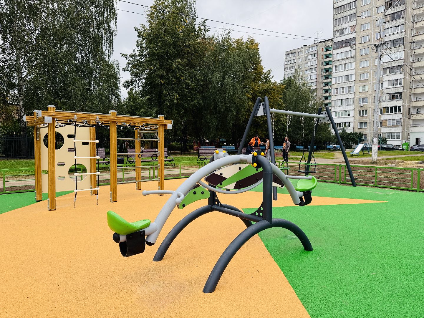 раменское, детская площадка, новая детская площадка, благоустройство,