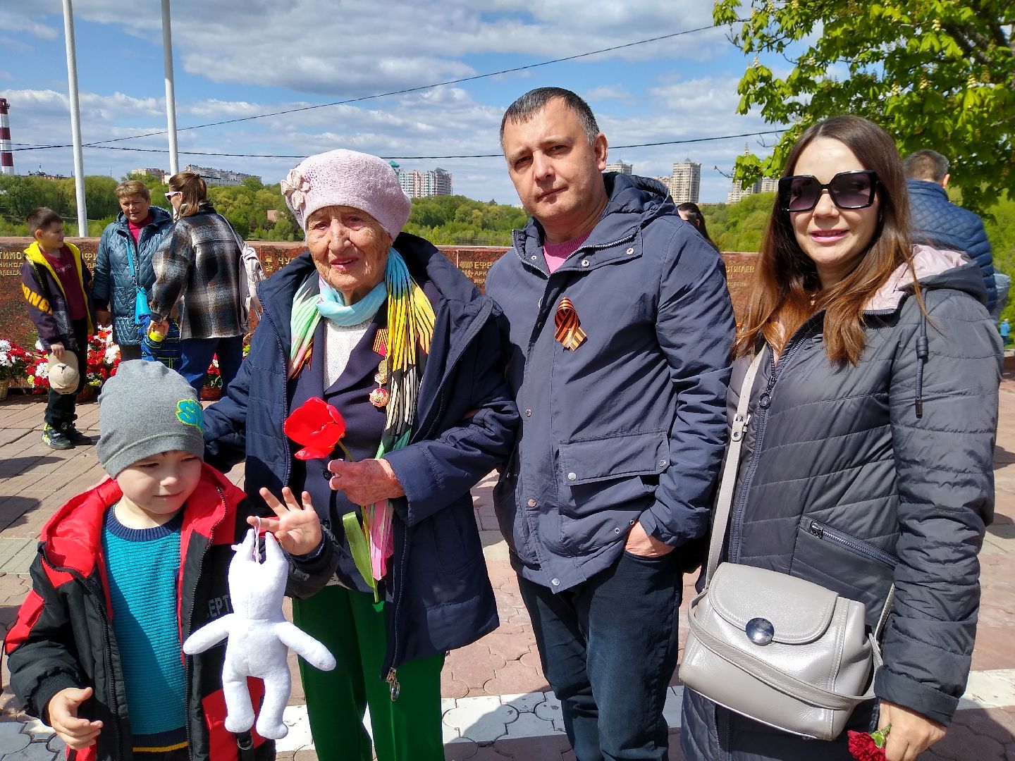 Раменское, День Победы, возложение цветов