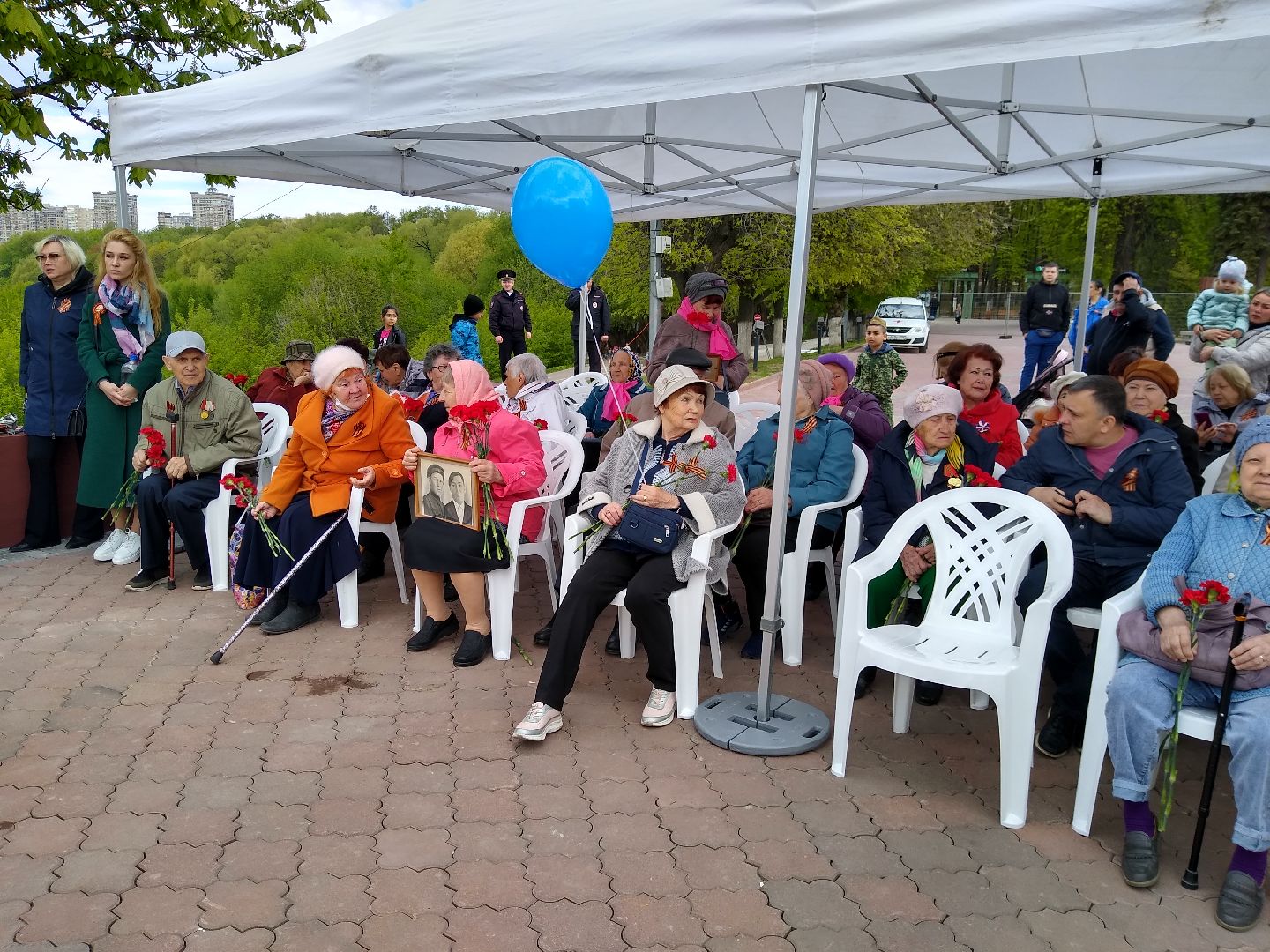 Раменское, День Победы, возложение цветов