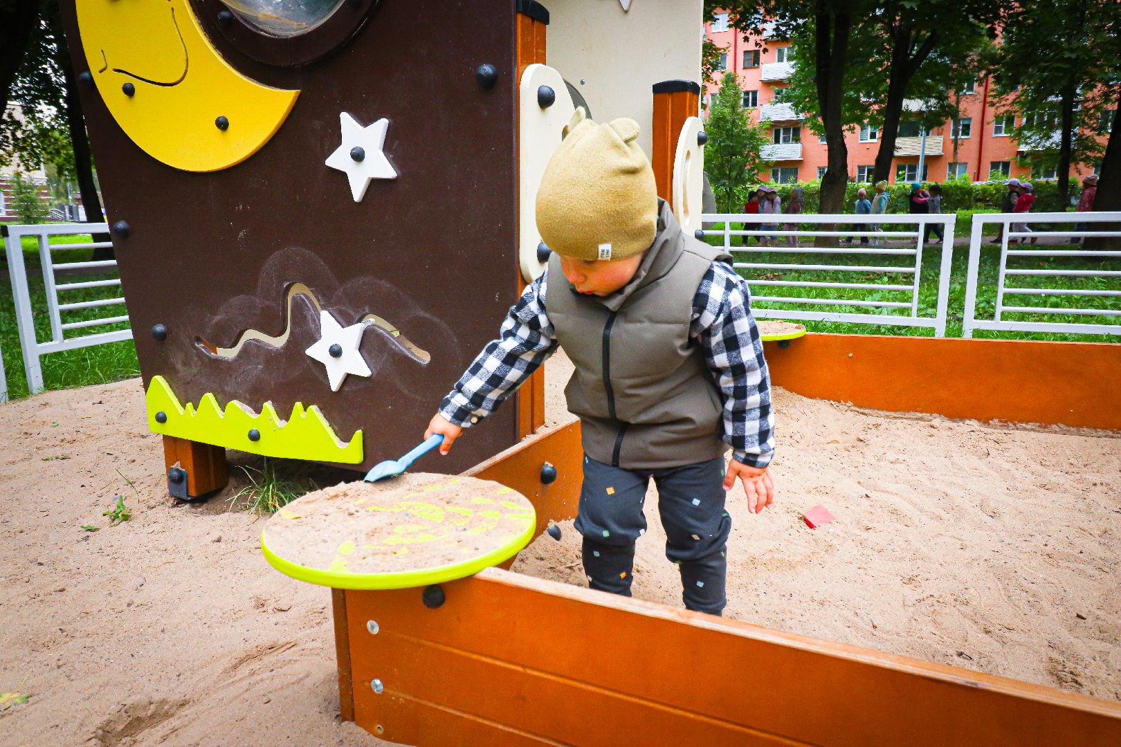 клин, общество, дети, открытие детской площадки, благоустройство,