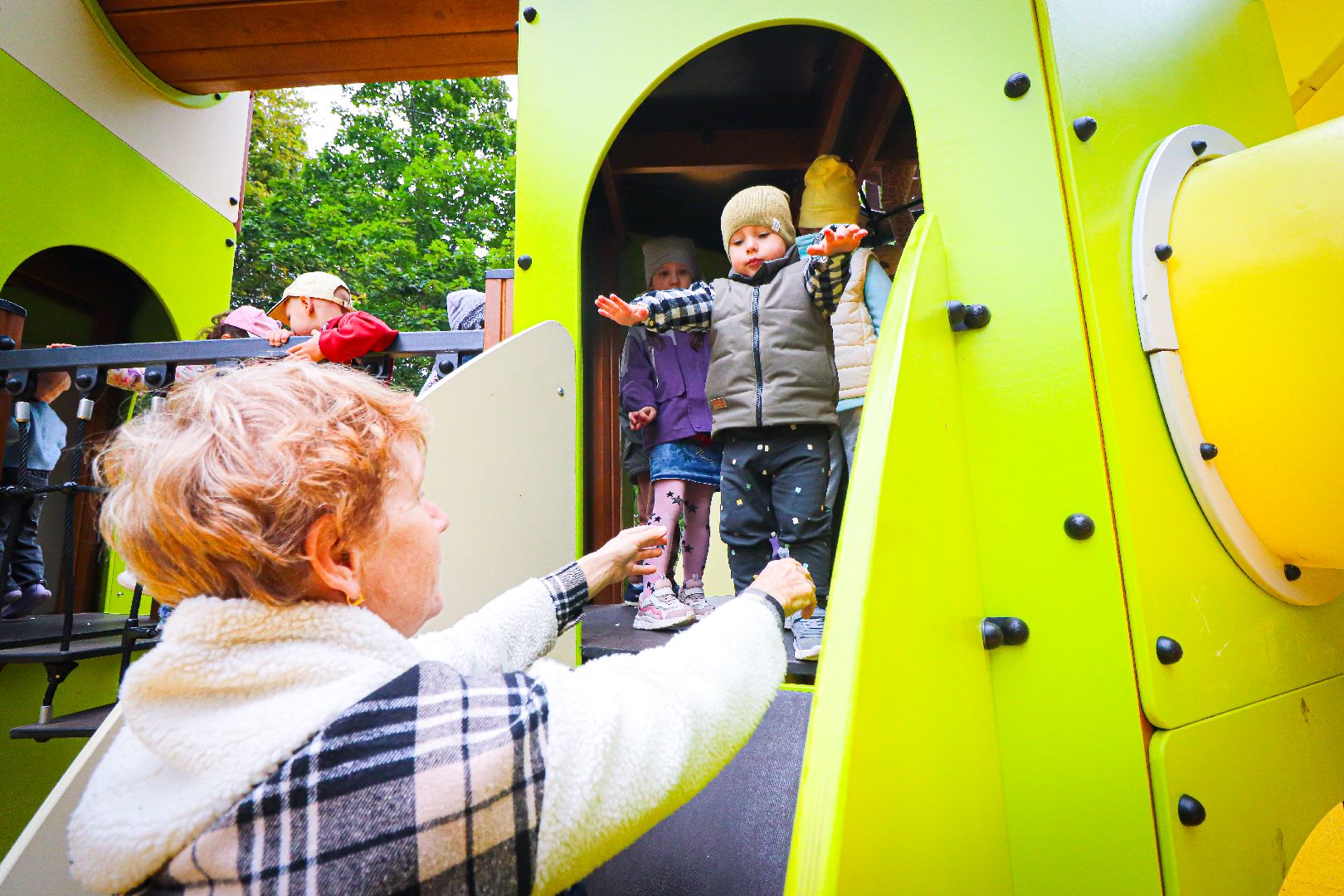 клин, общество, дети, открытие детской площадки, благоустройство,