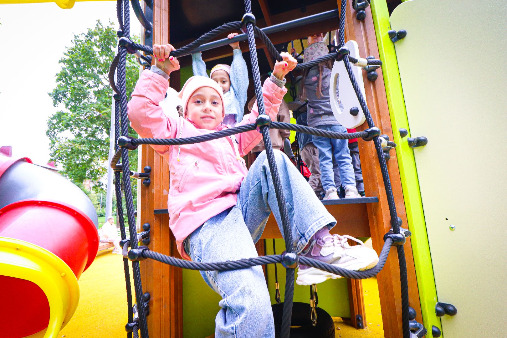 клин, общество, дети, открытие детской площадки, благоустройство,