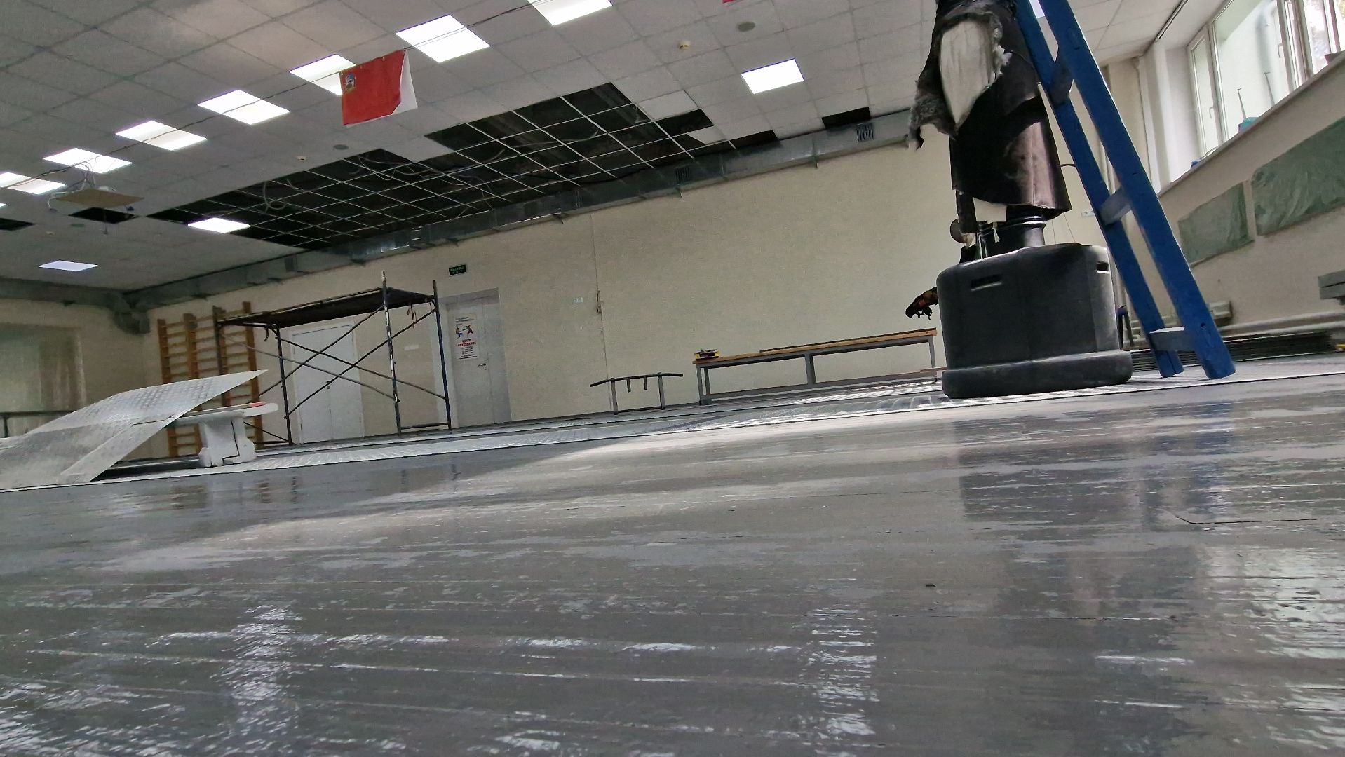 Дубна, Ремонт, Обновлениезалафехтования,