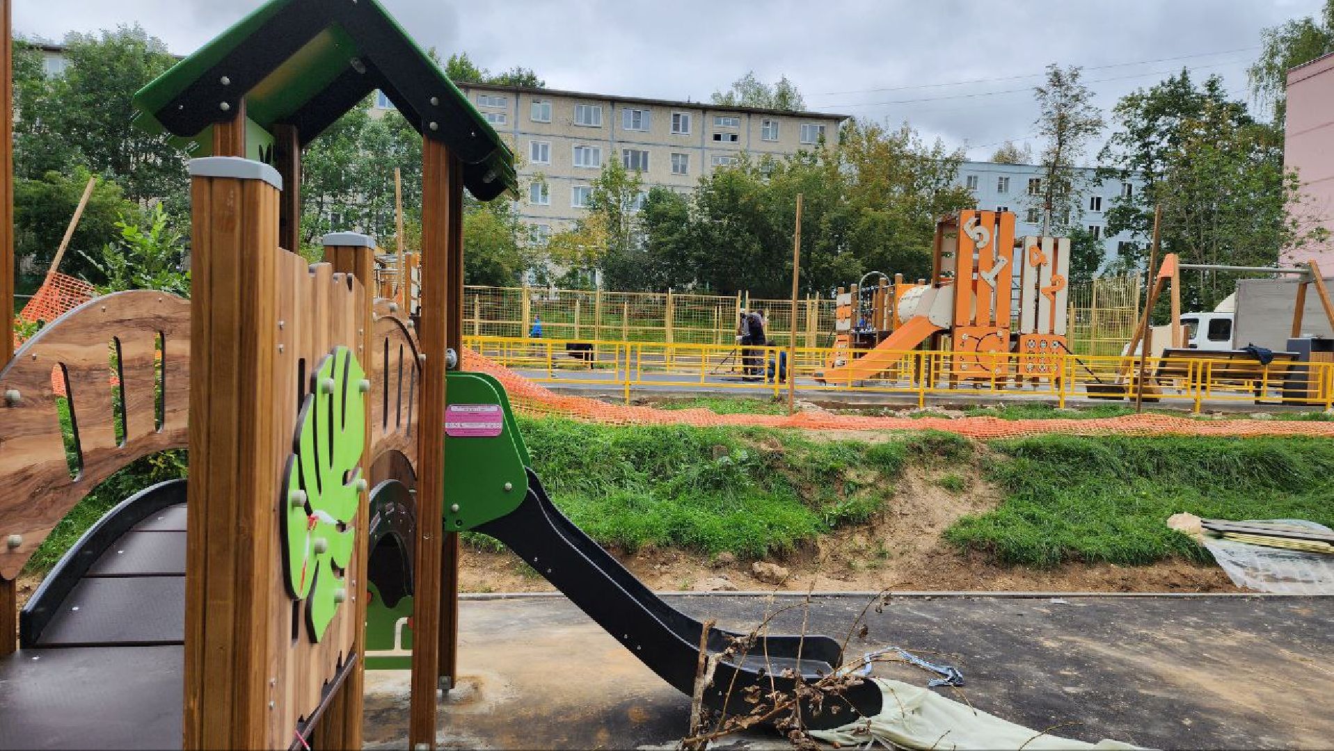 Дмитров, Благоустройство, Детские площадки, Минблаго,