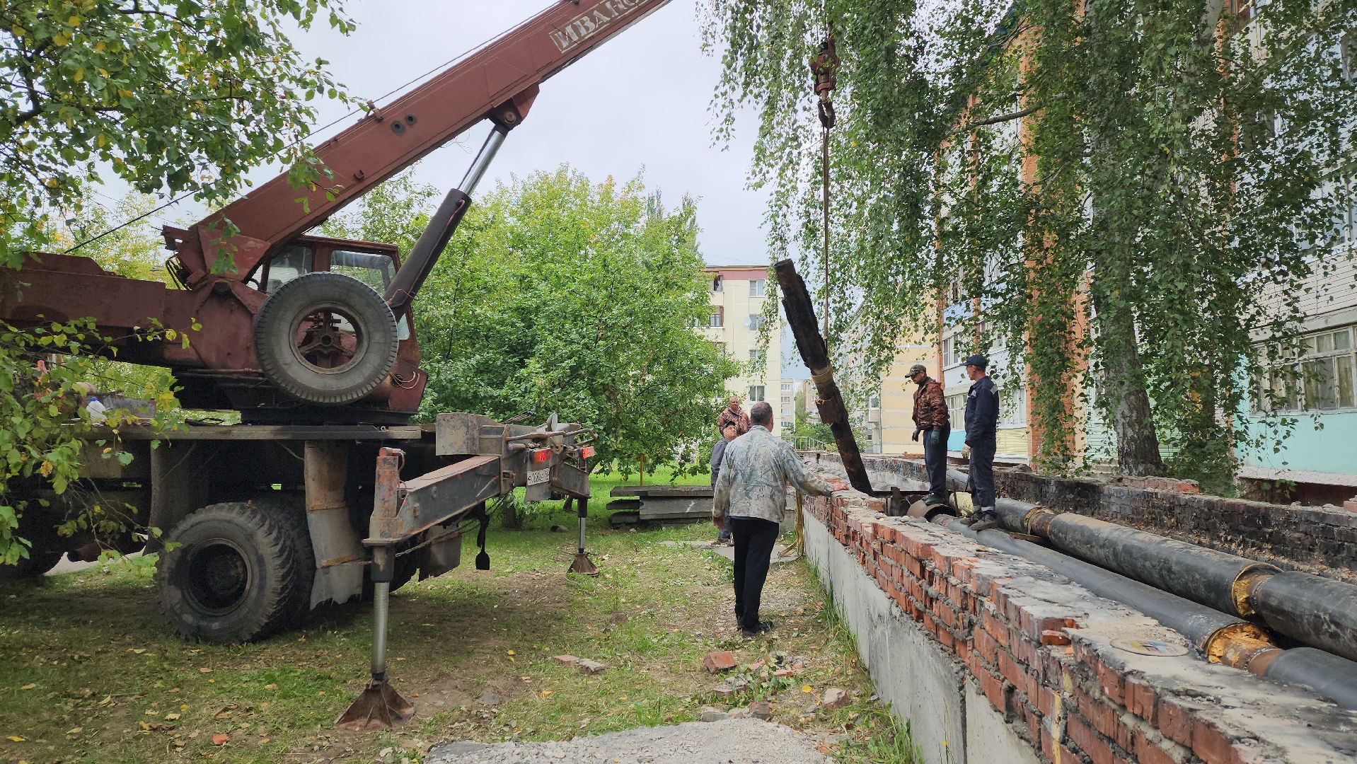 луховицы, замена теплосетей, жкх,
