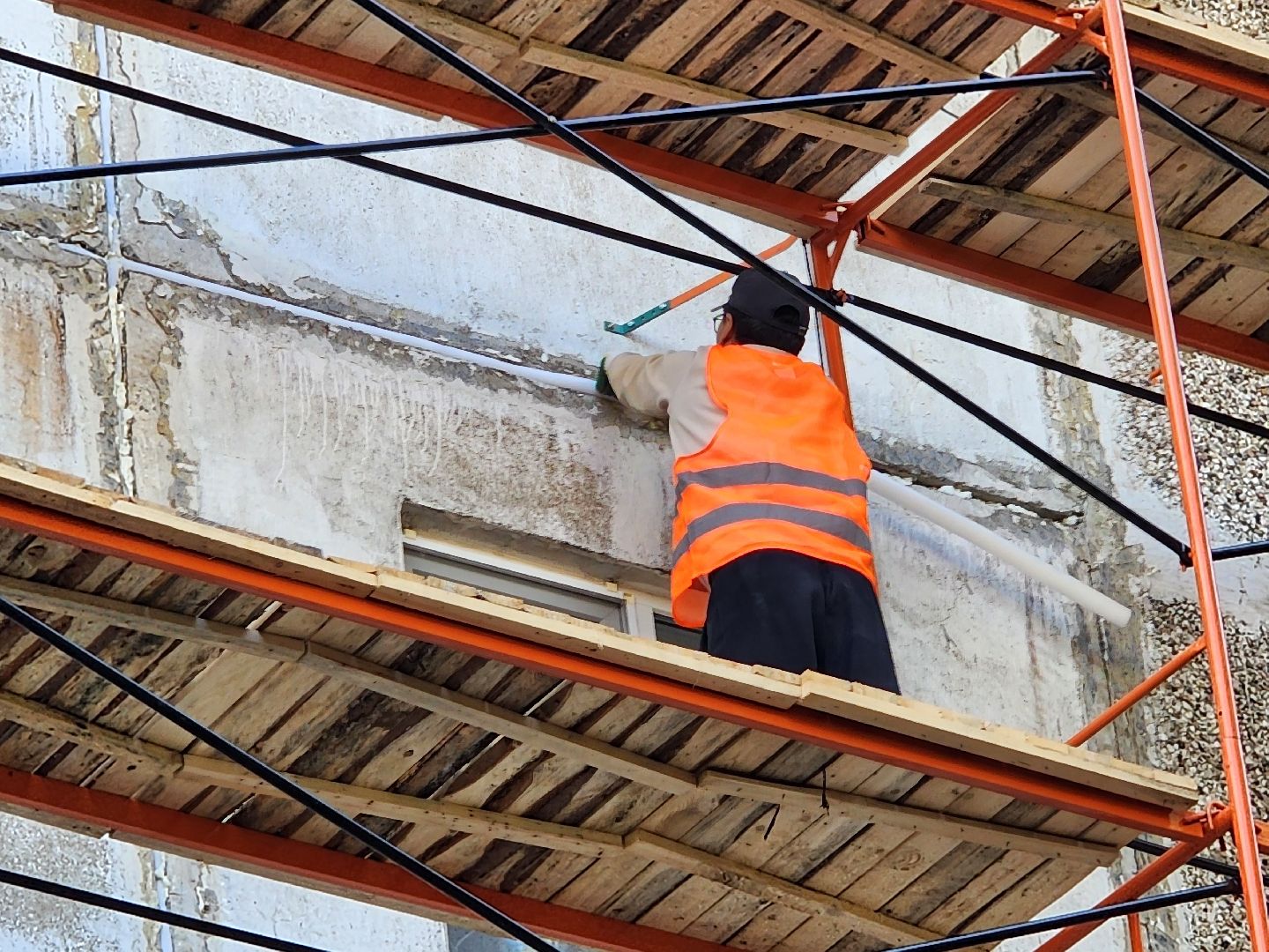 чехов,  микрорайон венюково, улица гагарина 56, капремонт фасада, реконструкция, фасадные работы, капитальный ремонт, гидроизоляция, теплоизоляция, специальные панели, региональная программа Московской области, краткосрочный план ремонта, инженерные сети, фонд капремонта московской области,добродел,