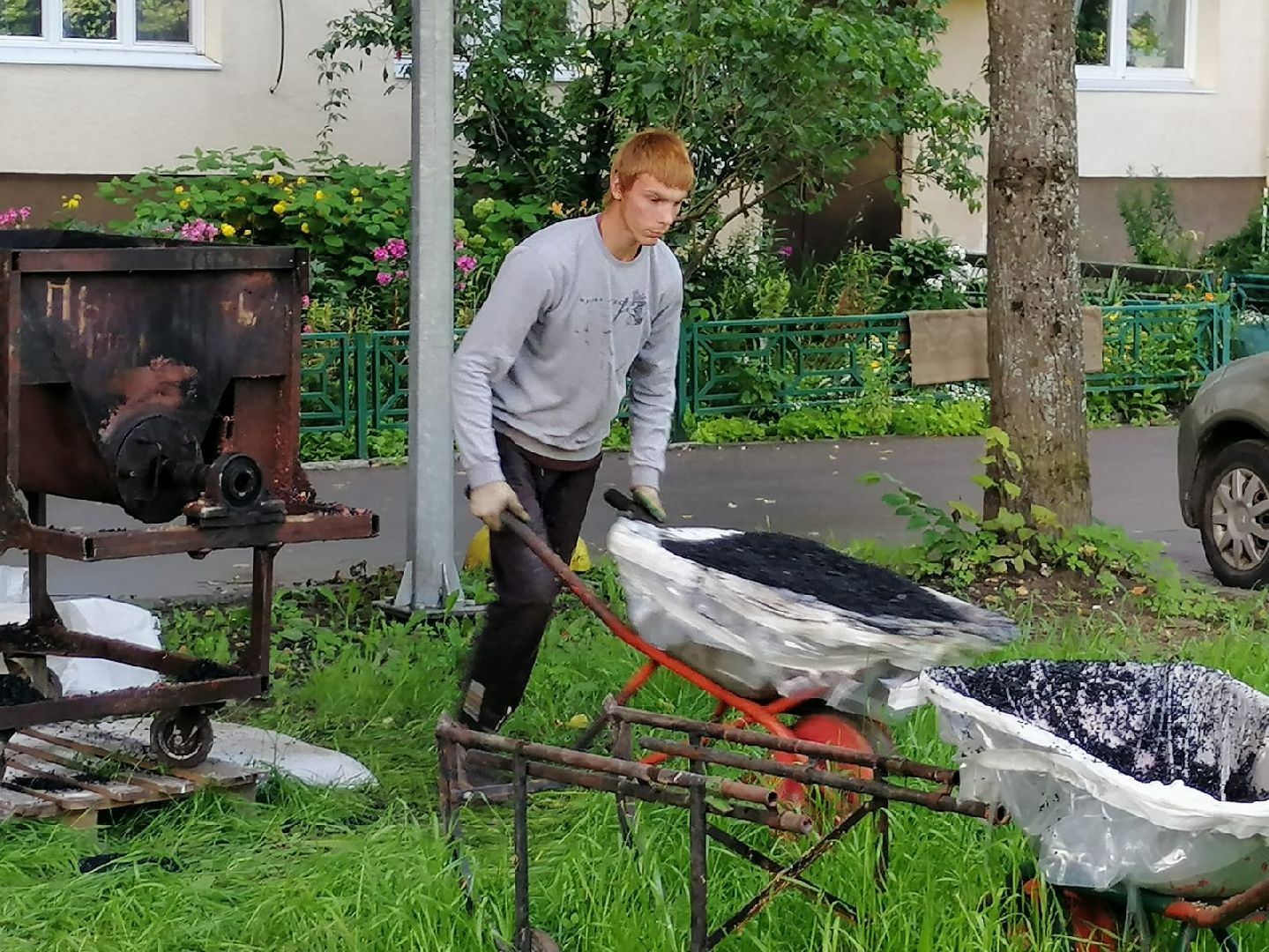 городской округ восход, благоустройство, детская  площадка, новая детская площадка,