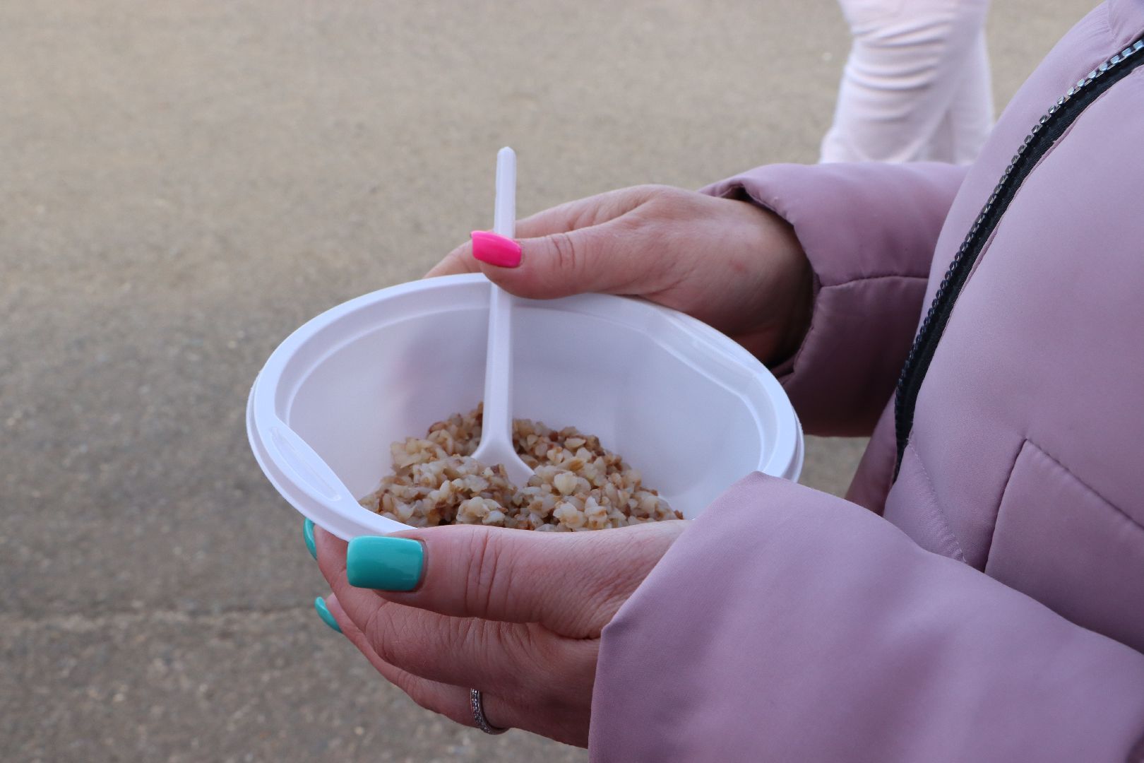 Серебряные Пруды, парк, солдатская каша