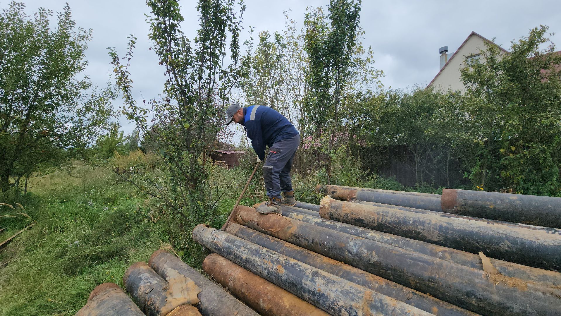 Строительство канализации , Канализационная сеть, Лобня ,