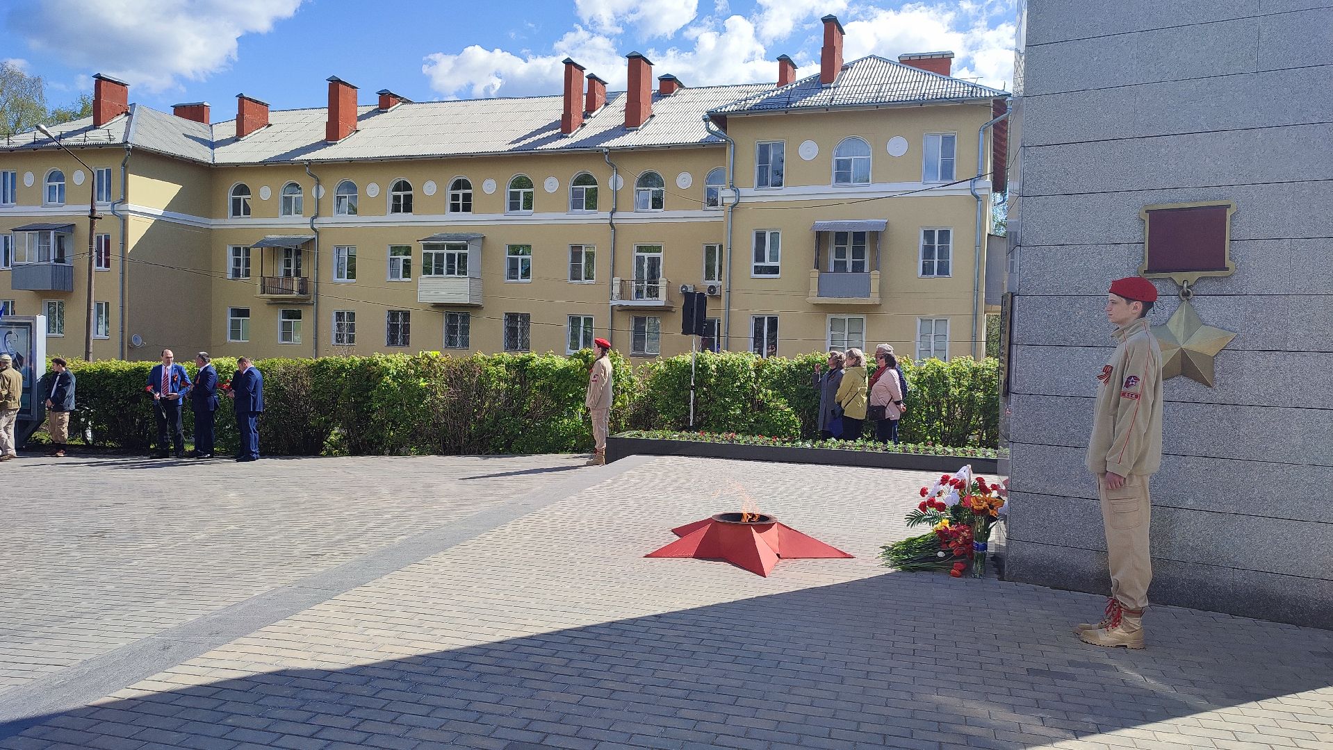 Кашира, День Победы, праздник, митинг, аллея славы